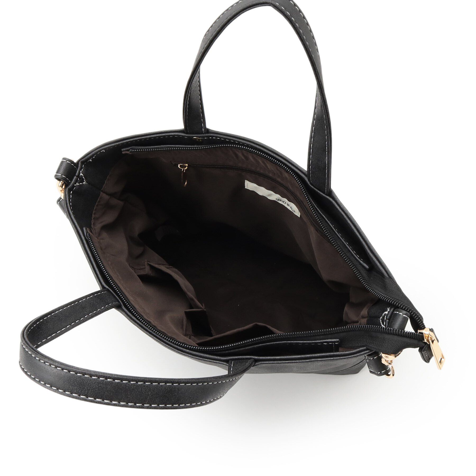 SHOO･LA･RUE「【2WAY】ムラ合皮トートバッグ」|トートバッグ|