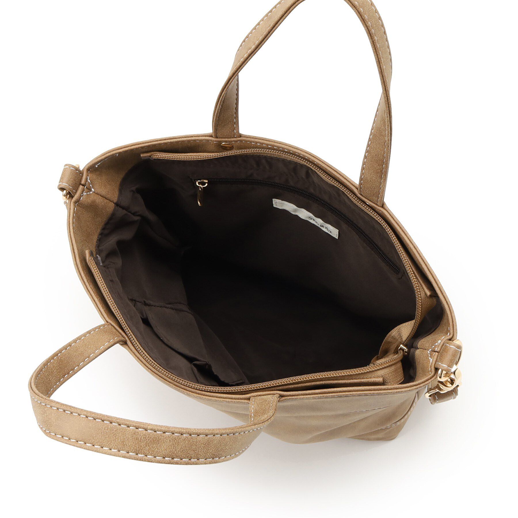 SHOO･LA･RUE「【2WAY】ムラ合皮トートバッグ」|トートバッグ|