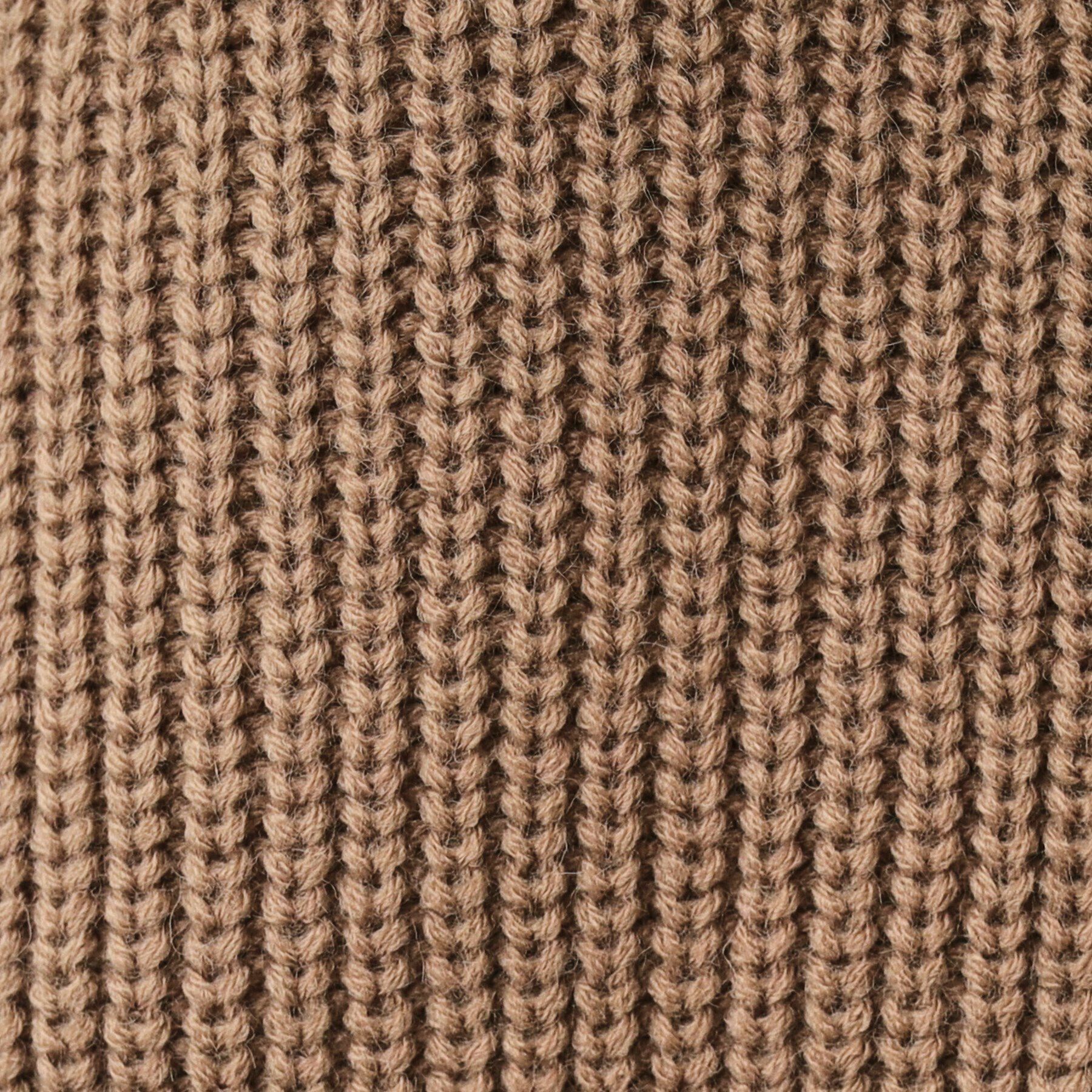 SHOO･LA･RUE「【S-LL】襟付きでこなれる 畦編みゆるニット」|ニット・セーター|