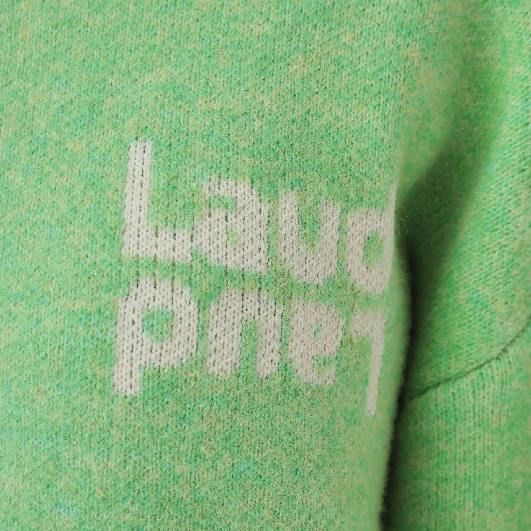 SHOO･LA･RUE「【セットアップ可】もちもちミックスヤーンロゴニット」|ニット・セーター|