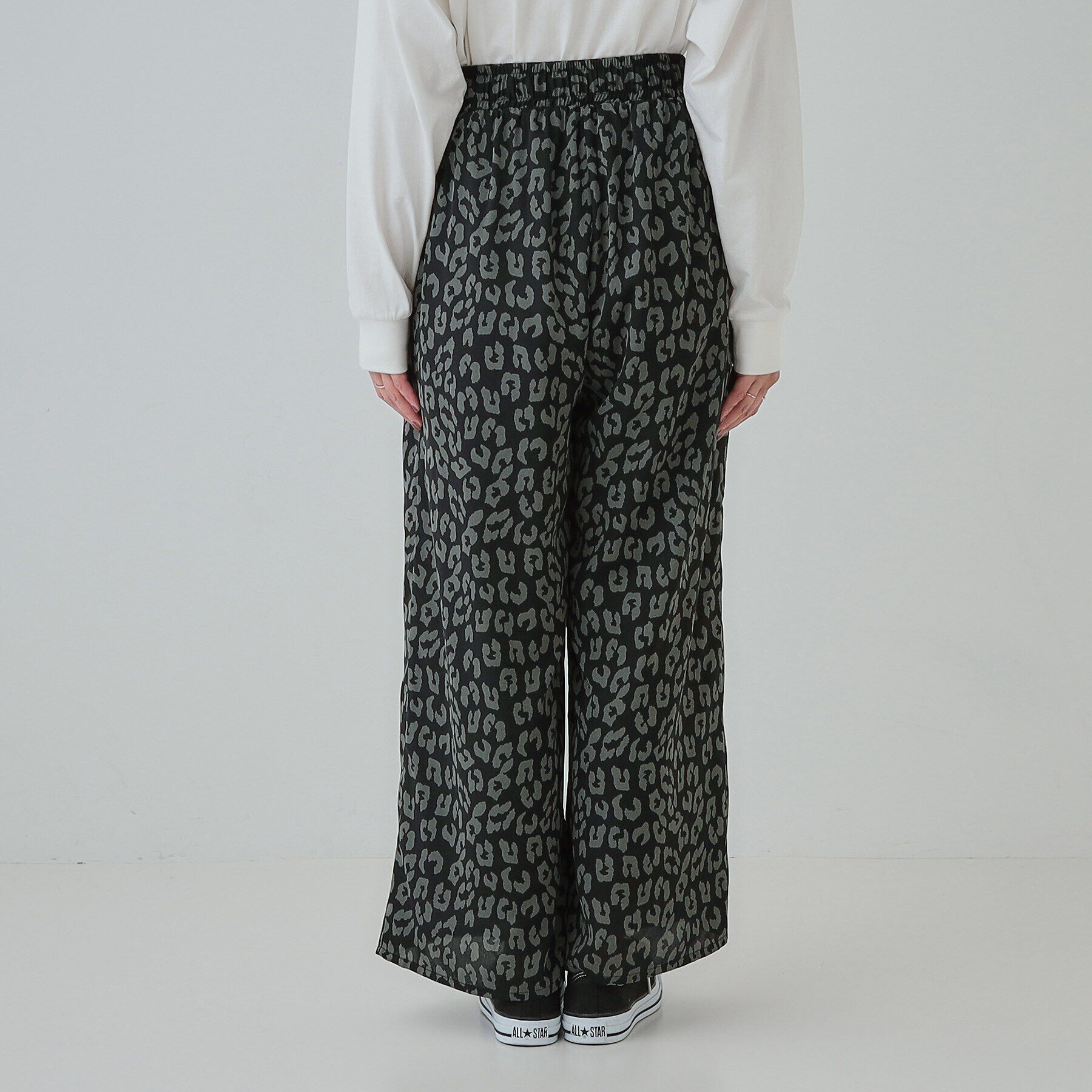 SHOO･LA･RUE「【あったか】裏フリース 柄アソートイージーパンツ」|その他|