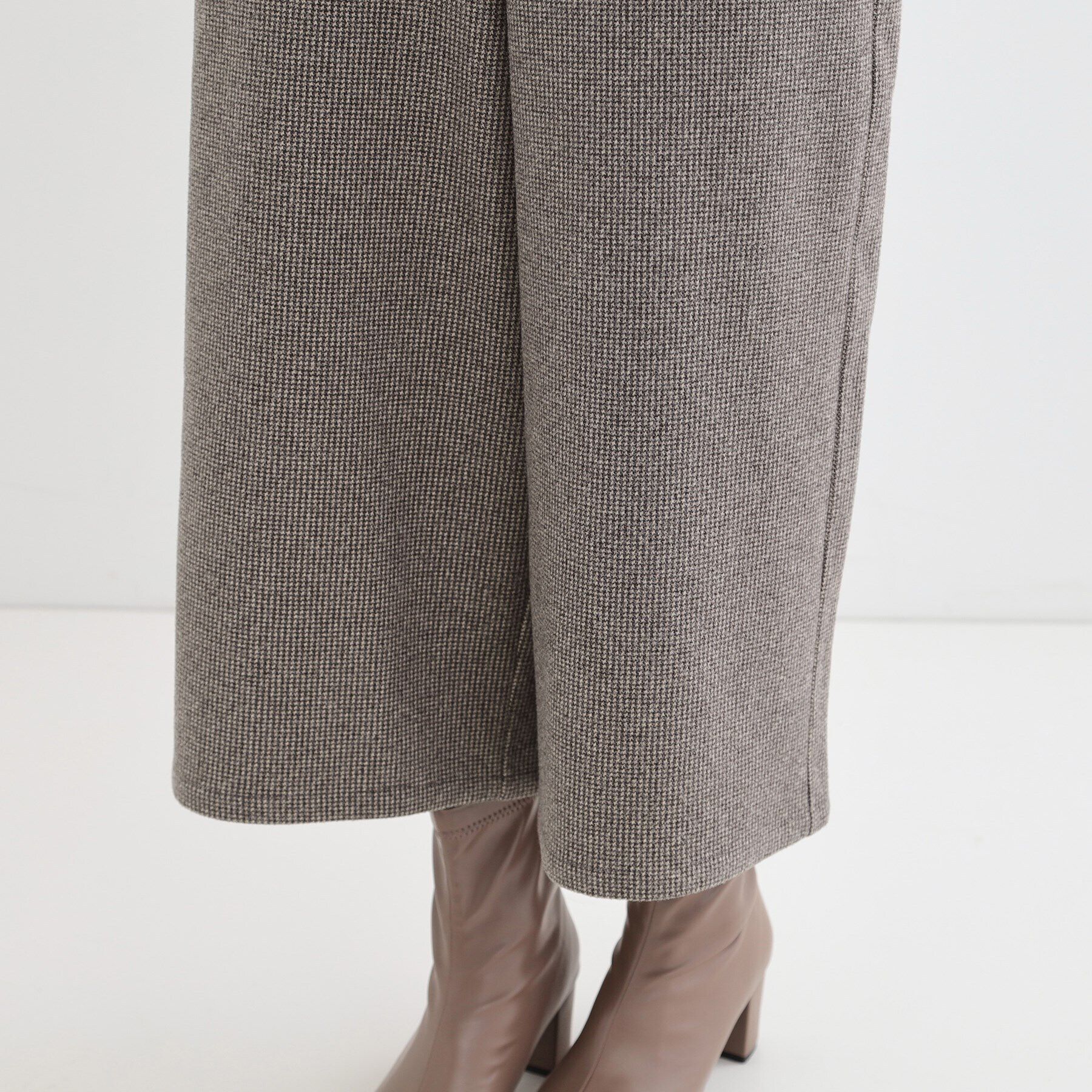 SHOO･LA･RUE「【S-LL】お尻や太ももをカバーしてくれる あったかガウチョパンツ」|その他|