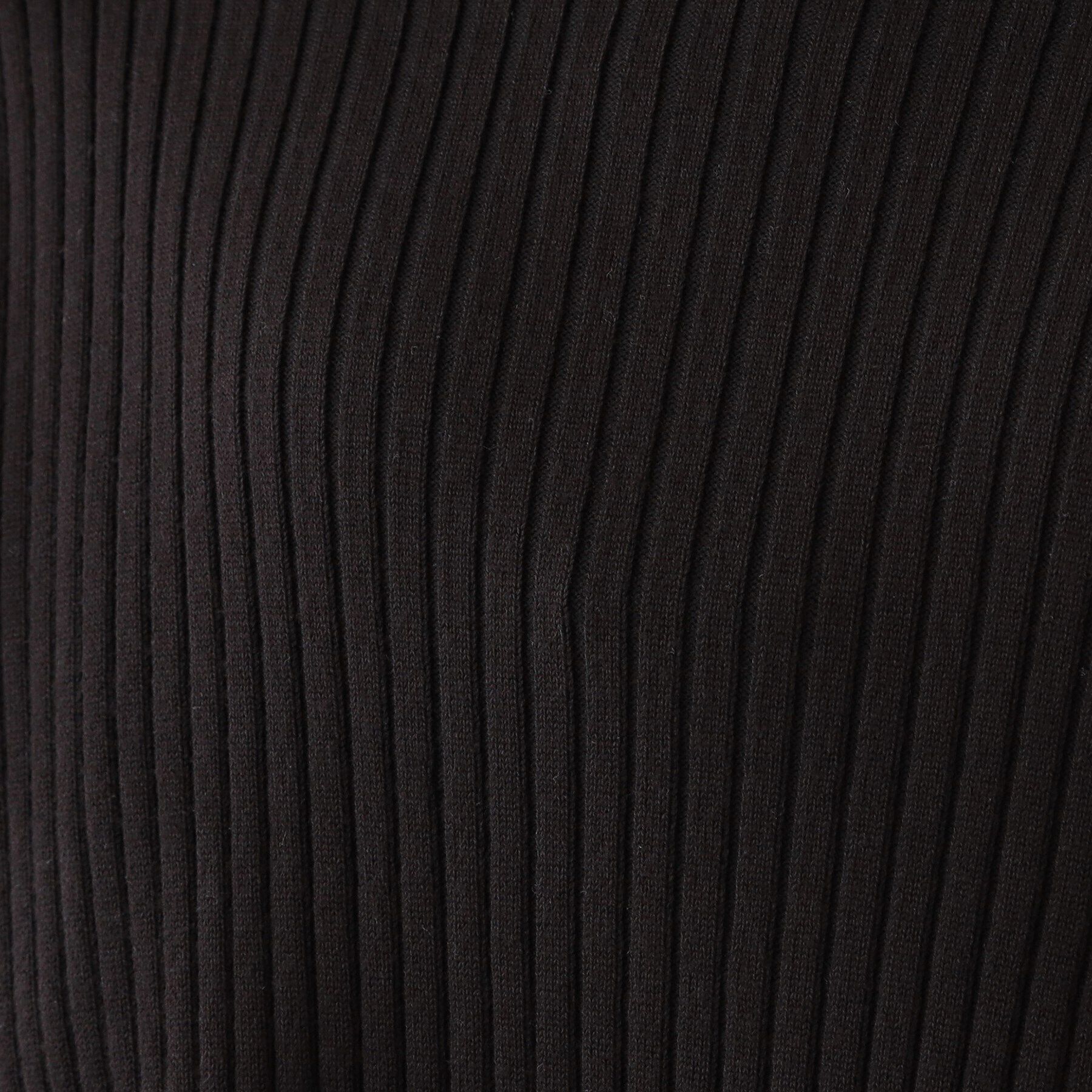 SHOO･LA･RUE「【洗える/S-LL】一枚でもインナーでも プチハイネック リブニット」|ニット・セーター|