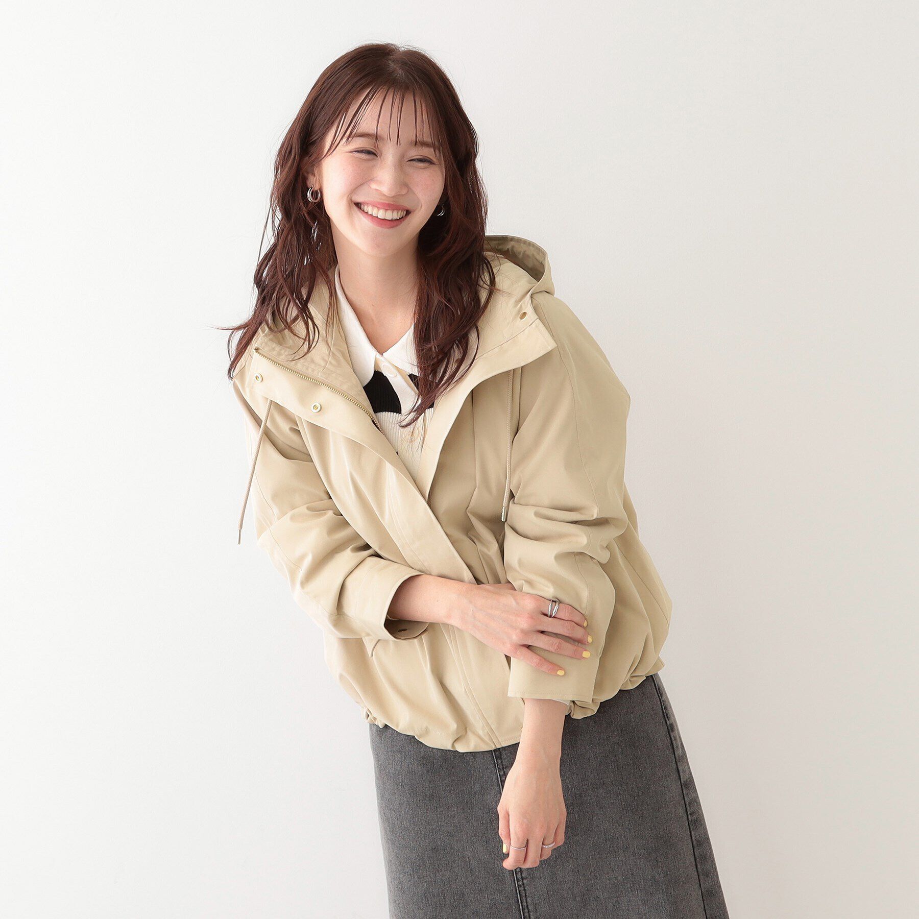SHOO･LA･RUE「【S-LL/防花粉/撥水】かわいいもかっこいいも叶える 欲張りマウンテンパーカ」|ブルゾン・スタジャン|
