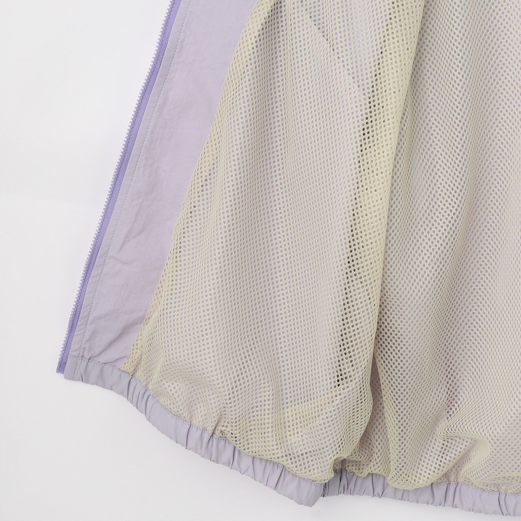 SHOO･LA･RUE「【100-150cm/洗える/男女兼用】スタンドカラー パイピングブルゾン」|ブルゾン・スタジャン|