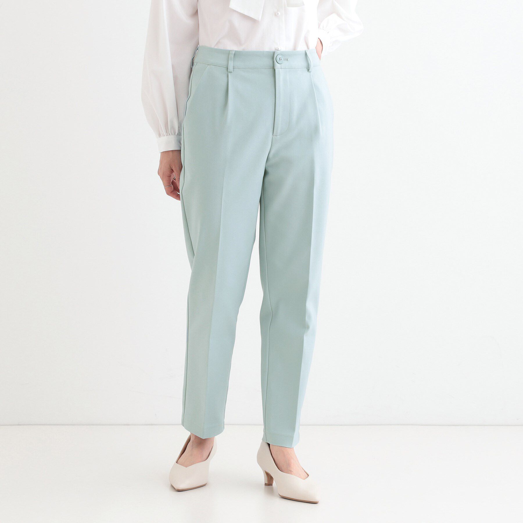 SHOO･LA･RUE「【高レビュー/洗える/美脚シルエット】ソフトスティックパンツ」|その他|