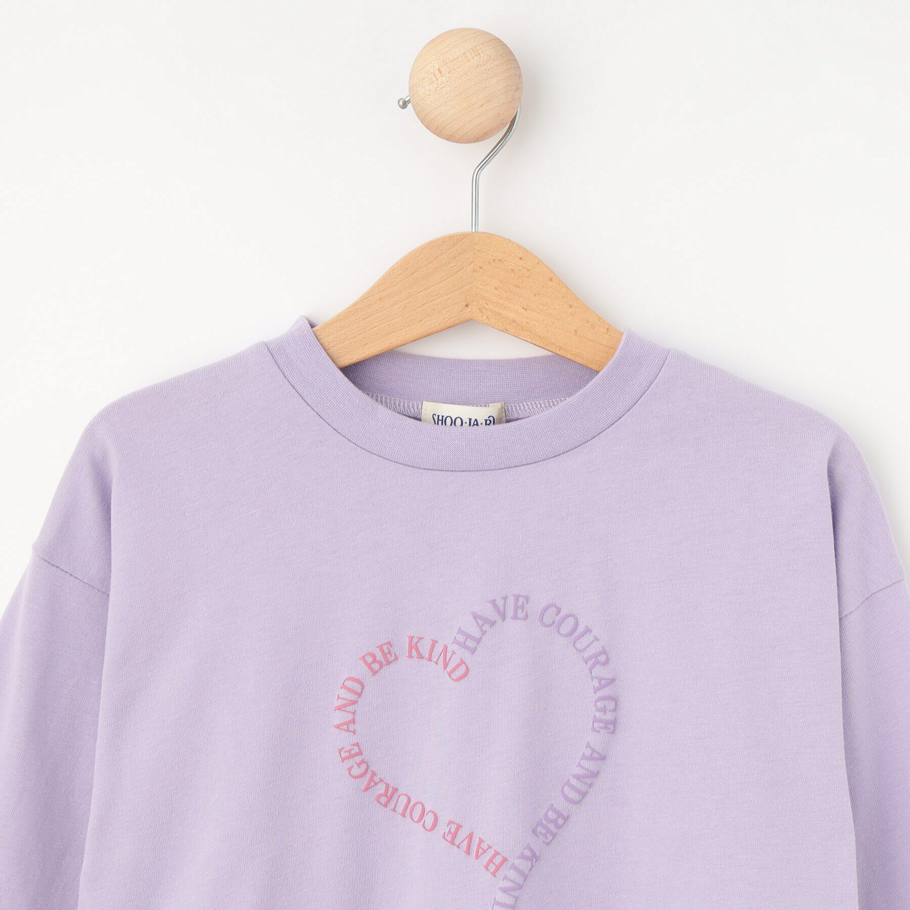 SHOO･LA･RUE「【100-150cm/洗える/姉妹リンク可】GIRLS プリントアソートロンT」|Tシャツ・カットソー|