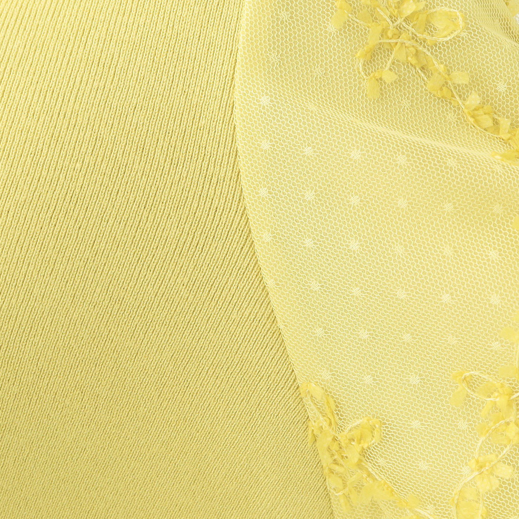 SHOO･LA･RUE「【S-LL】1枚で華やかになる お袖レースドッキングニット」|ニット・セーター|