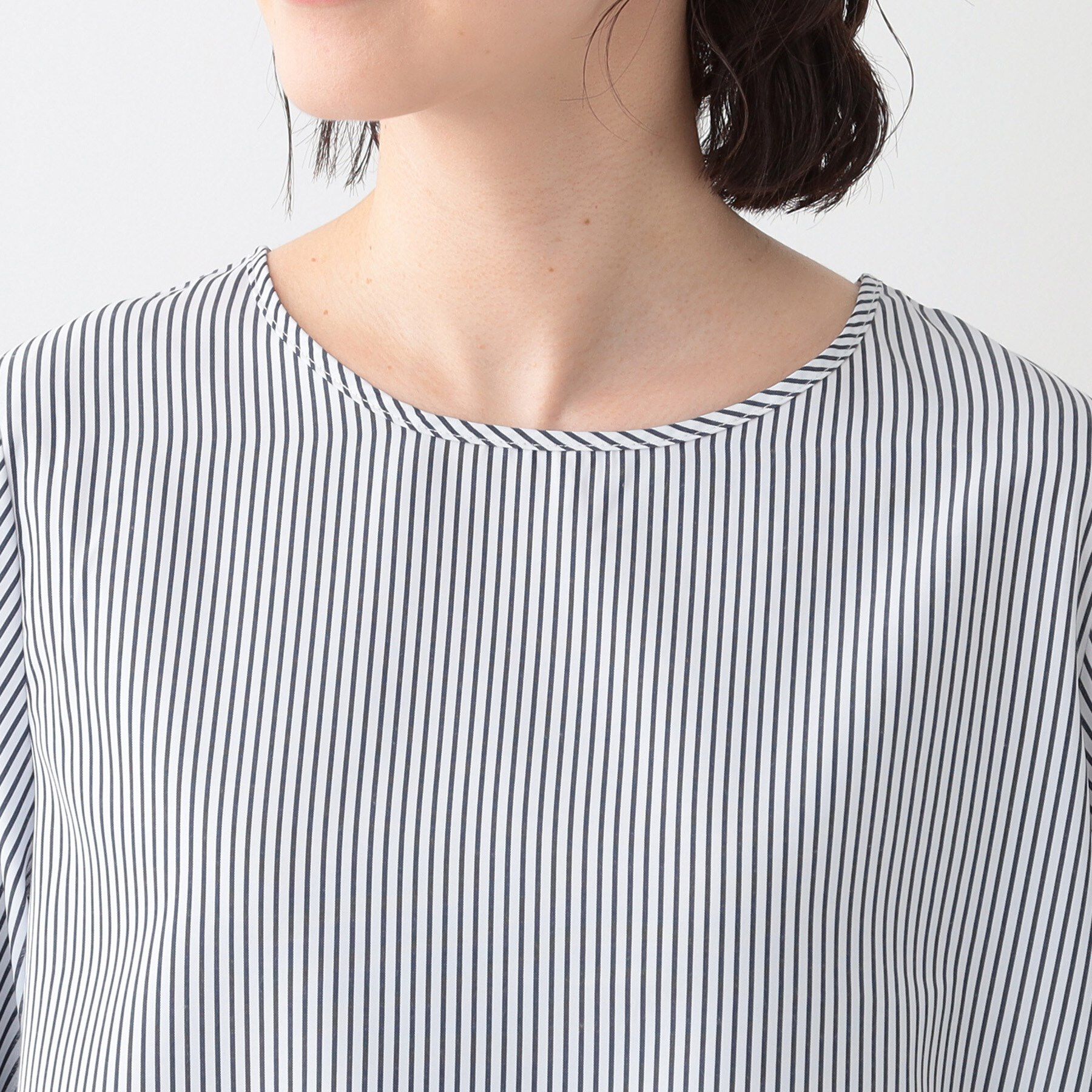 SHOO･LA･RUE「【S-LL/2点セット】着回し自在 ニットベスト＋フレアブラウス」|その他|