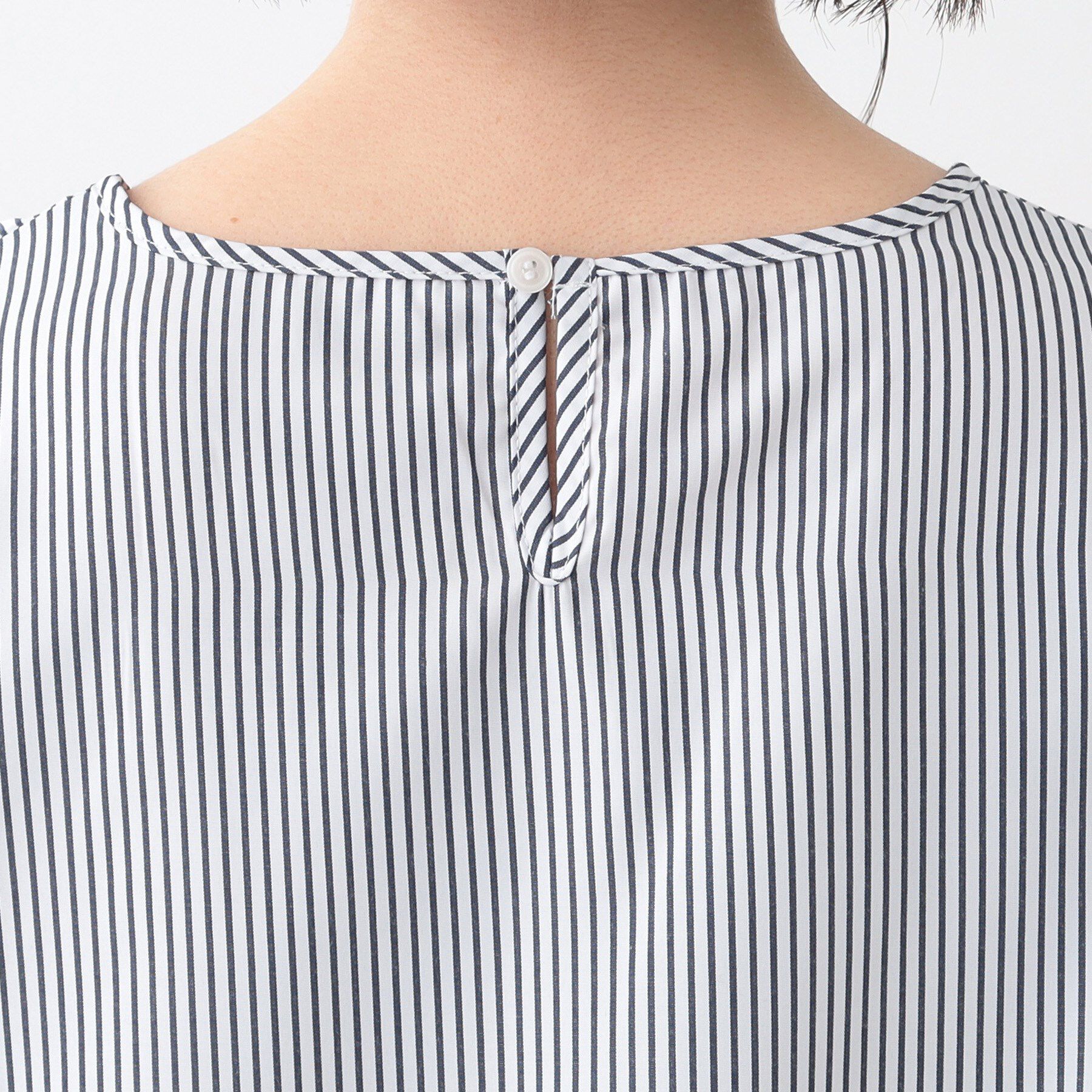 SHOO･LA･RUE「【S-LL/2点セット】着回し自在 ニットベスト＋フレアブラウス」|その他|