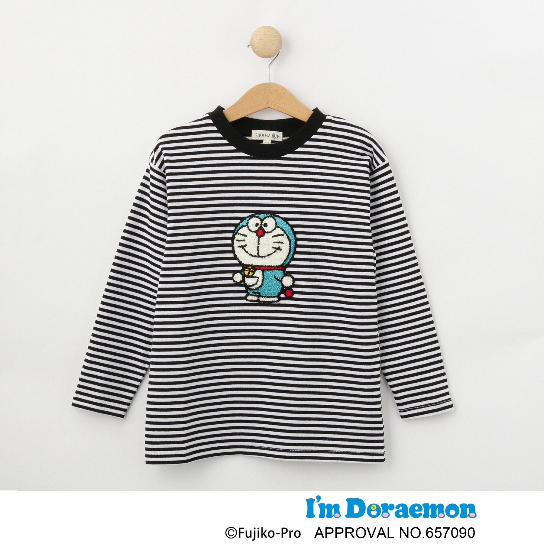 SHOO･LA･RUE「【アイムドラえもん】さがら刺繍ロンT」|Tシャツ・カットソー|