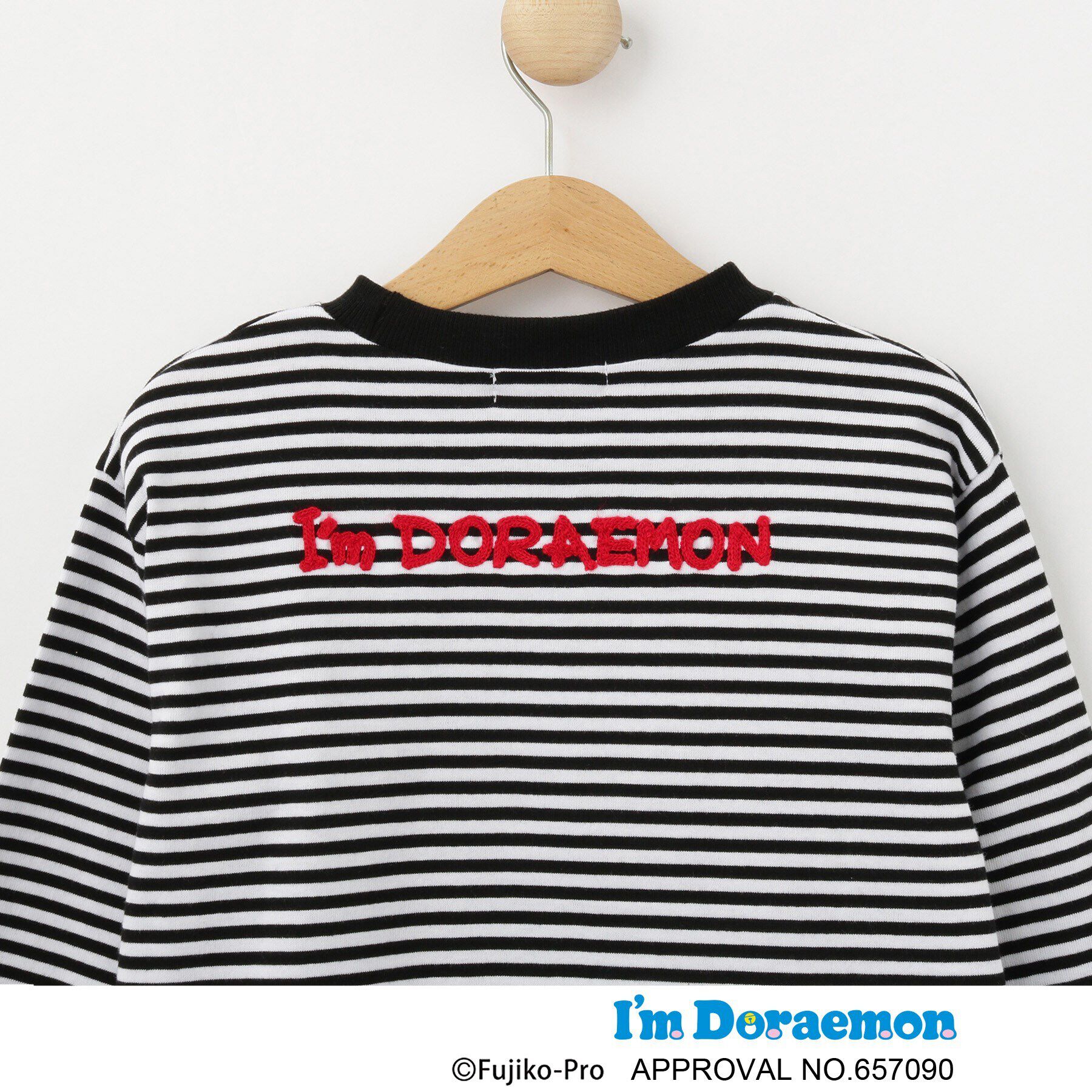 SHOO･LA･RUE「【アイムドラえもん】さがら刺繍ロンT」|Tシャツ・カットソー|