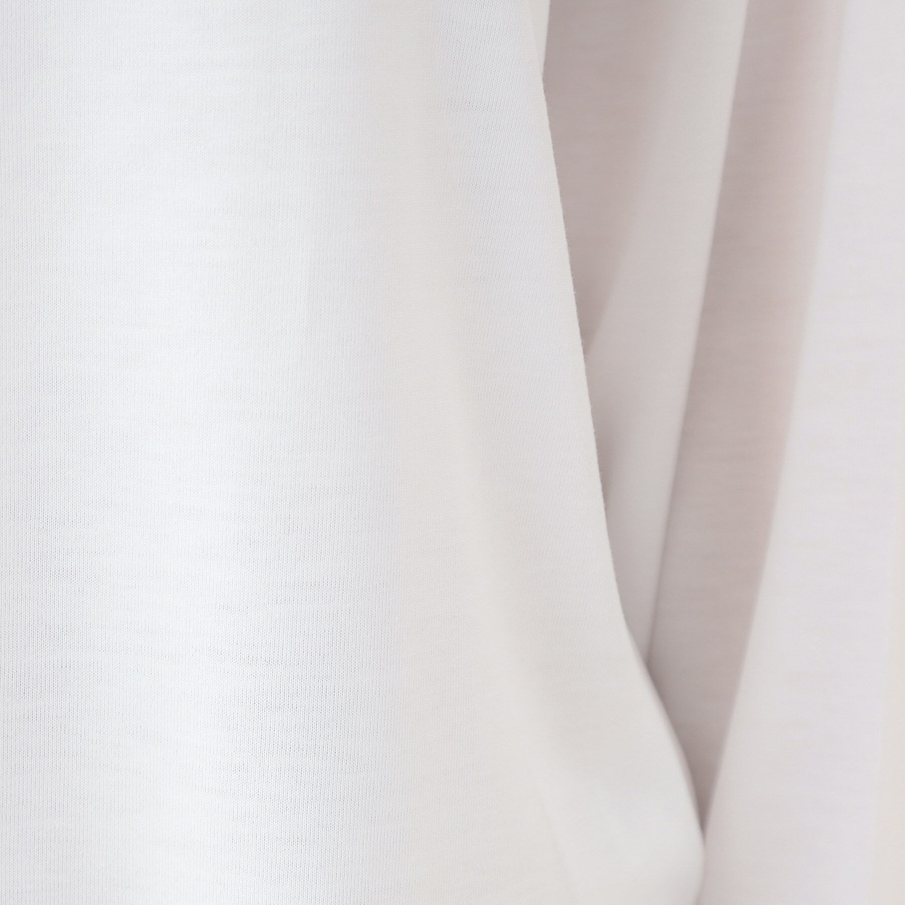 SHOO･LA･RUE「【S-LL/2枚セット】シアー感も楽しめる 光沢カノコ編み配色ニット+ロンT」|ニット・セーター|