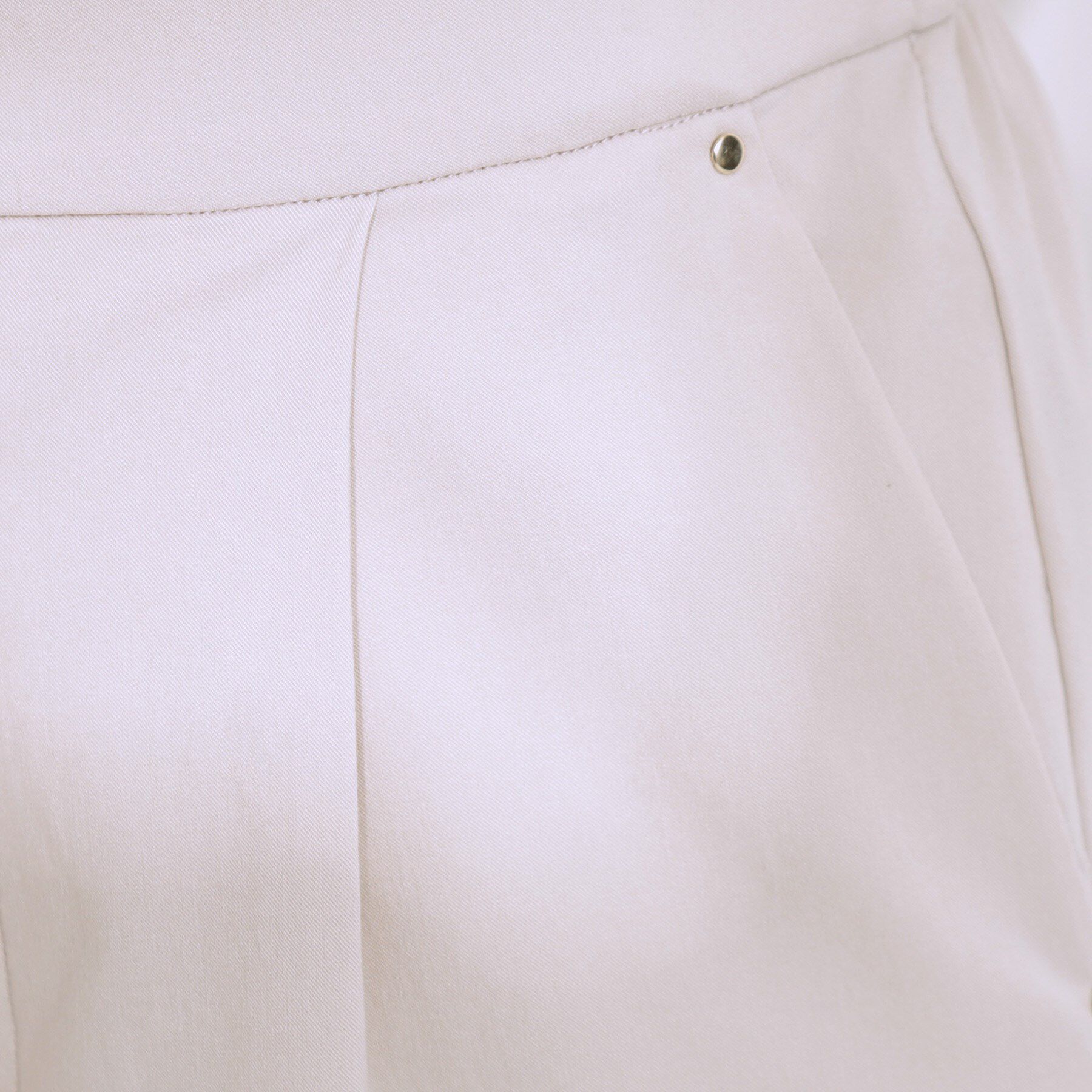 SHOO･LA･RUE「【高レビュー/S-LL/ひんやり】ゴールドパーツがアクセント ストレッチワイドパンツ」|その他|