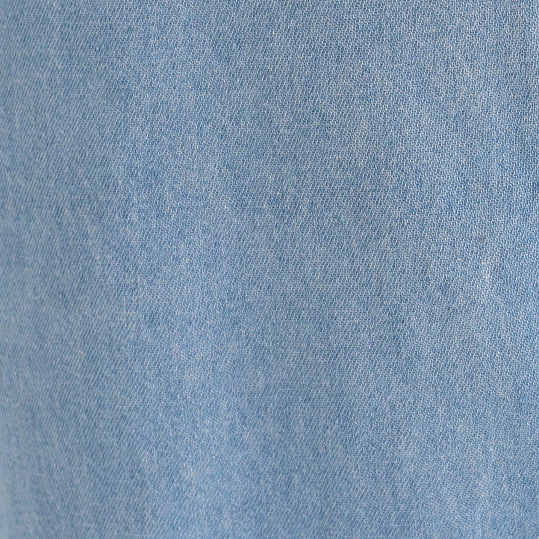 SHOO･LA･RUE「【S-LL】フリンジイージーデニムパンツ」|デニム|