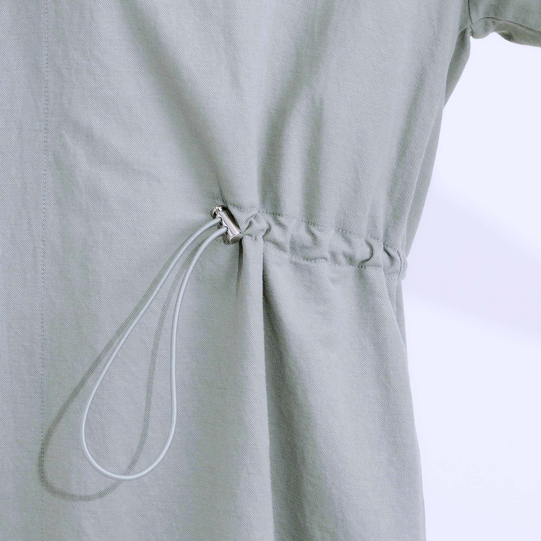 SHOO･LA･RUE「【S-LL/ひんやり/UV】さっと羽織れる お尻が隠れるフード付きパーカ」|パーカー|