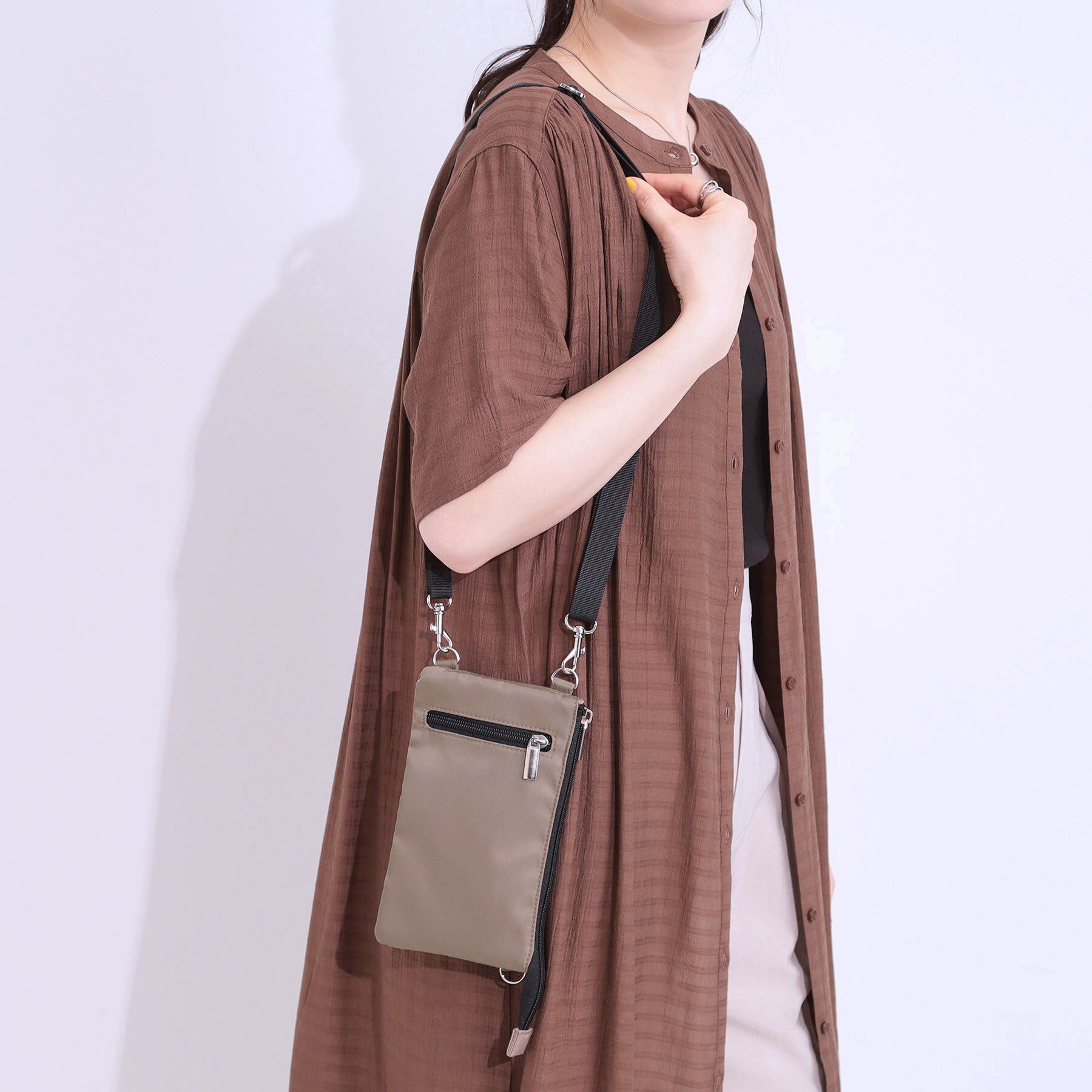 SHOO･LA･RUE「【撥水】2層ミニショルダーバッグ」|ショルダー・メッセンジャー|