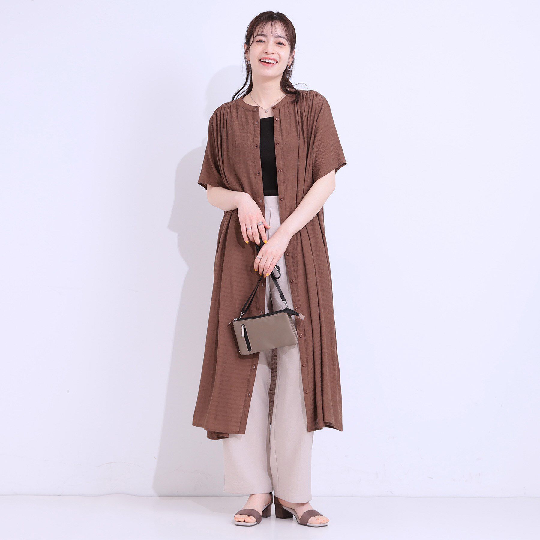 SHOO･LA･RUE「【撥水】2層ミニショルダーバッグ」|ショルダー・メッセンジャー|