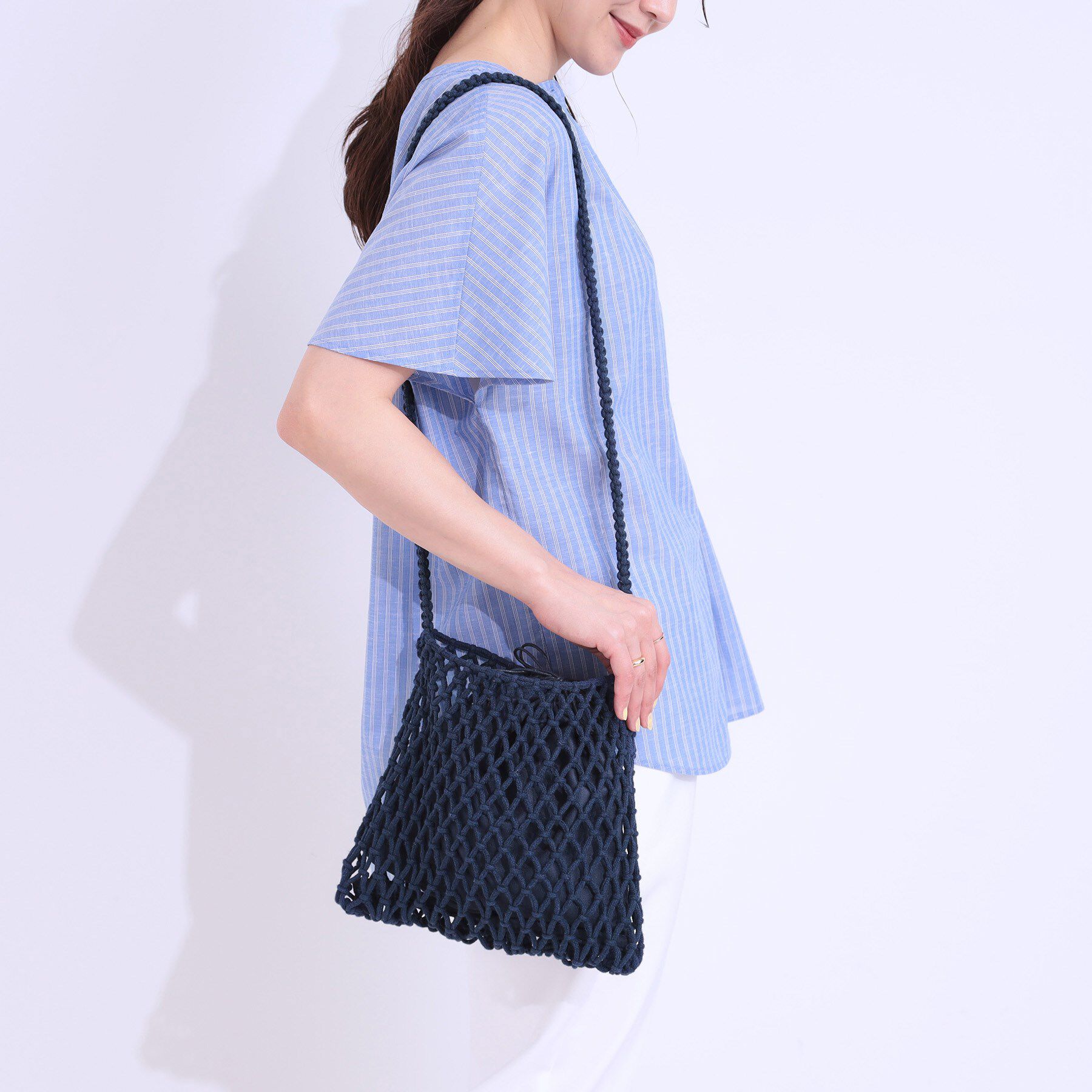 SHOO･LA･RUE「マクラメショルダーバッグ」|ショルダー・メッセンジャー|