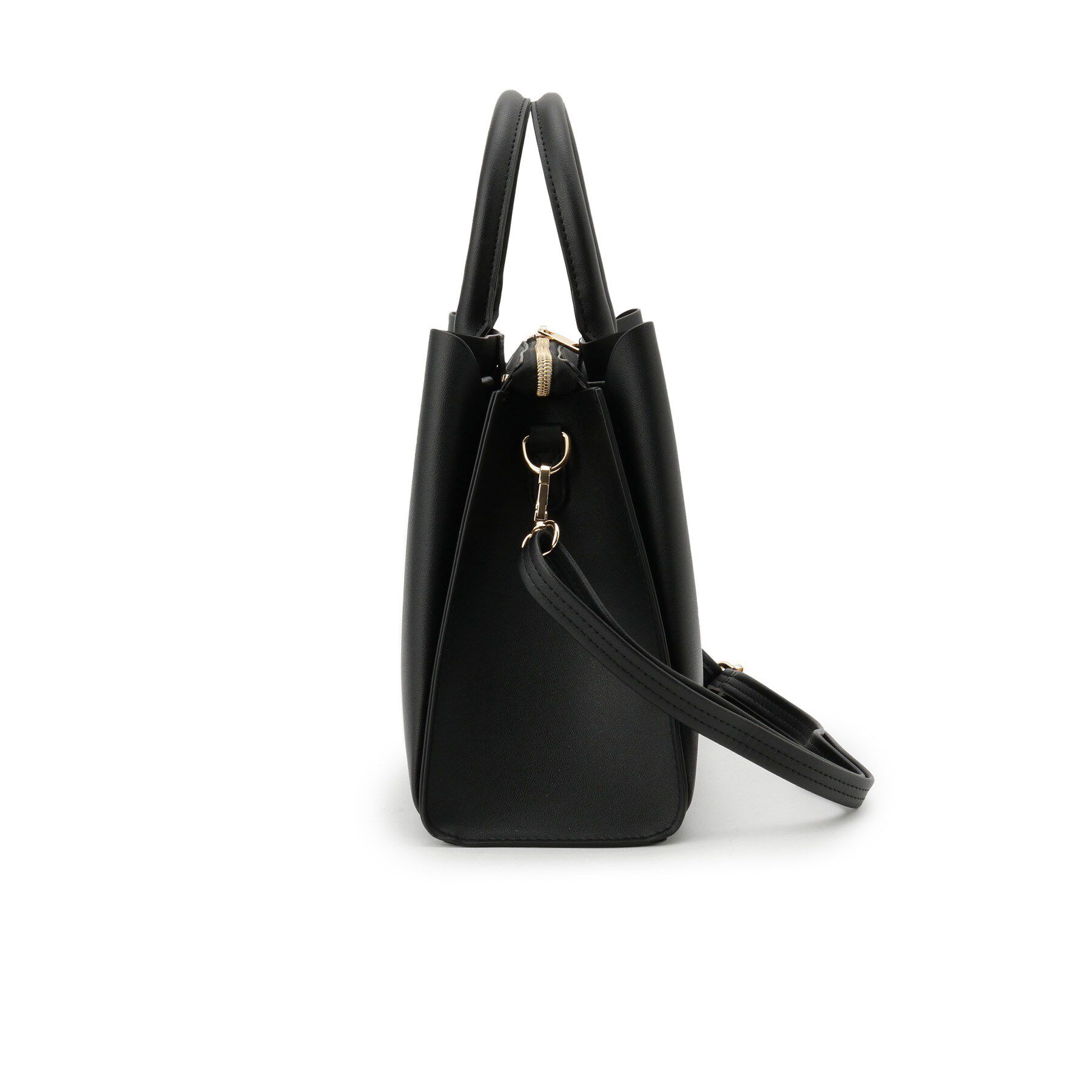 SHOO･LA･RUE「一枚革風三層トートバッグ」|トートバッグ|