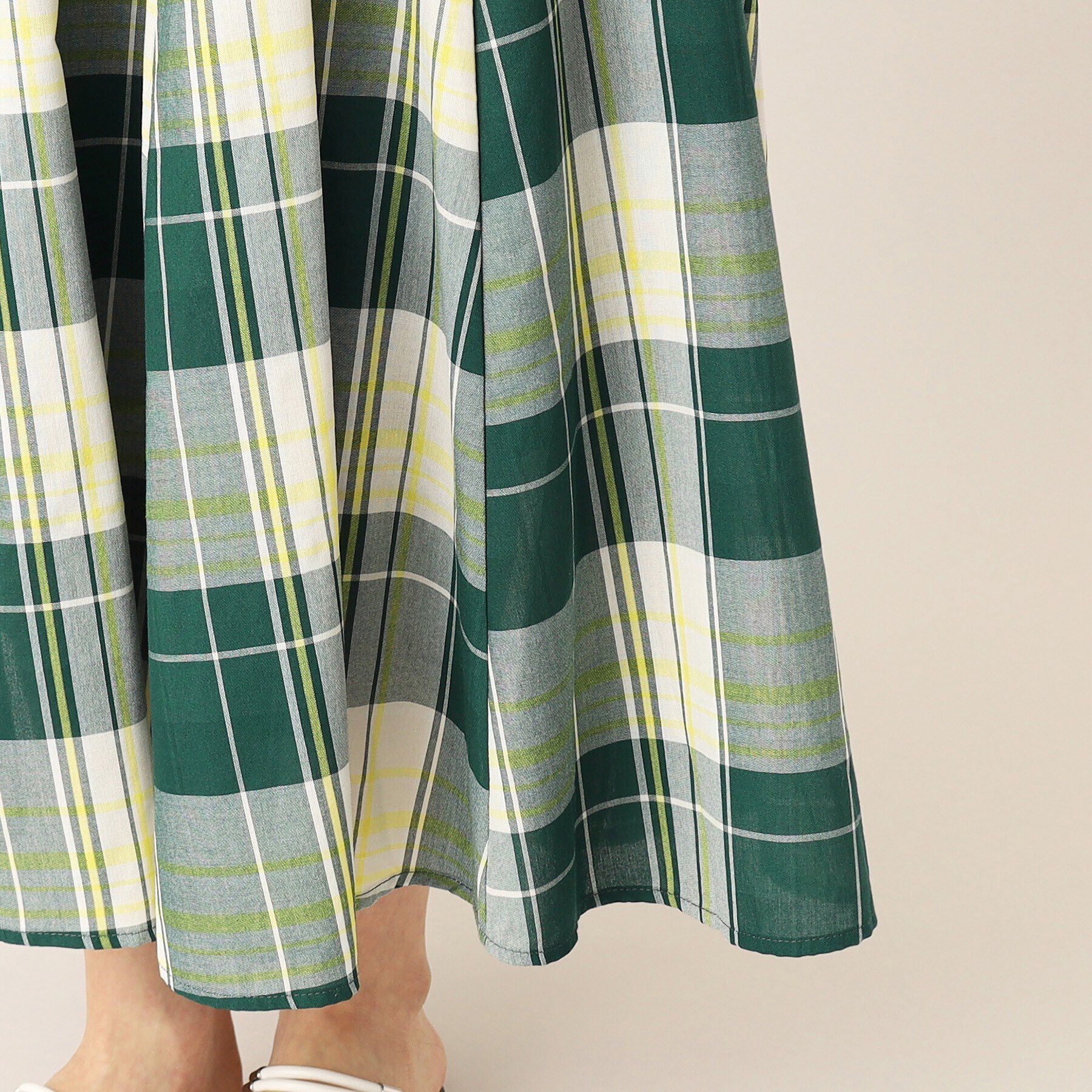 Dessin「【ウエストゴム・洗える】切り替えフレアスカート（XS～L）」|スカート|