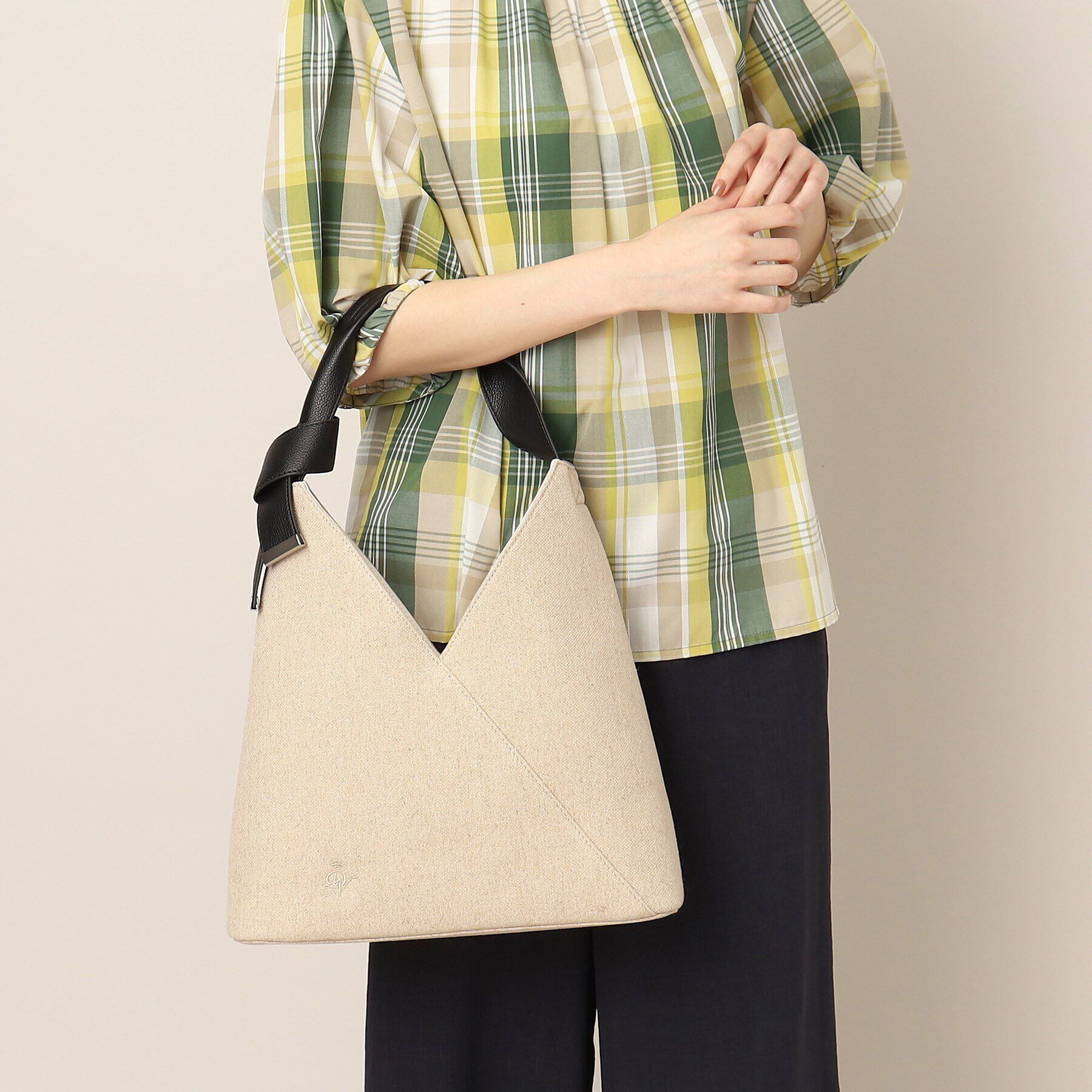 Dessin「トライアングルトート」|トートバッグ|ブラック(519)