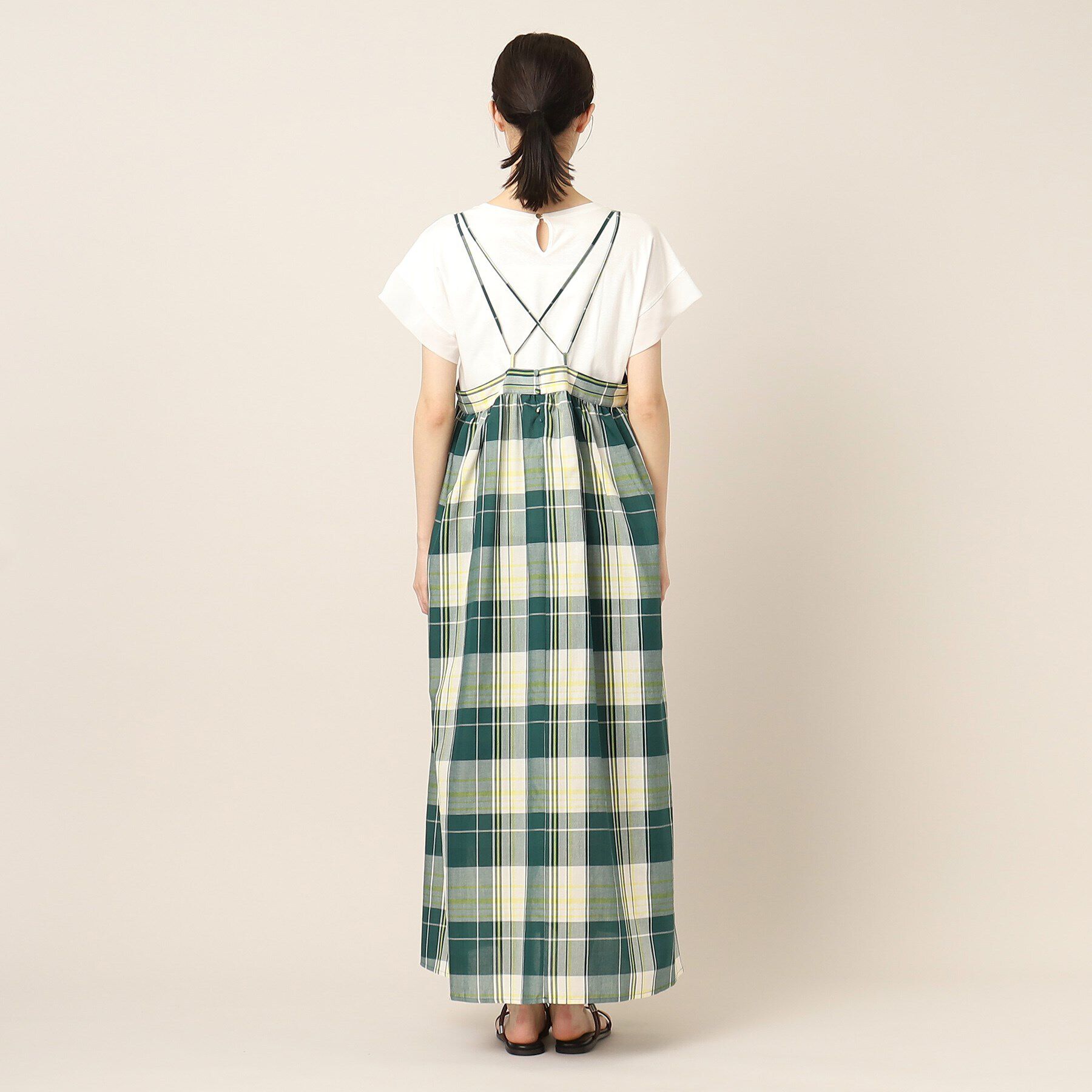 Dessin「【洗える】アソート柄キャミドレス」|ワンピース|