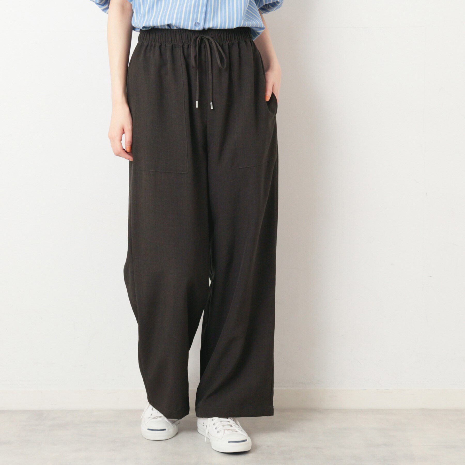 Dessin「【ウエストゴム・洗える】アウトポケット付きパンツ（XS～L）」|その他|