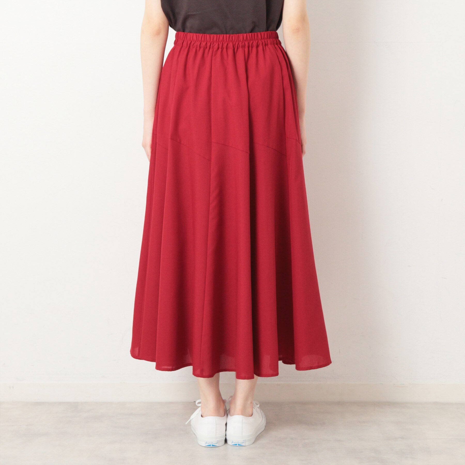 Dessin「【ウエストゴム・洗える】エアリーフレアースカート（XS～L）」|スカート|