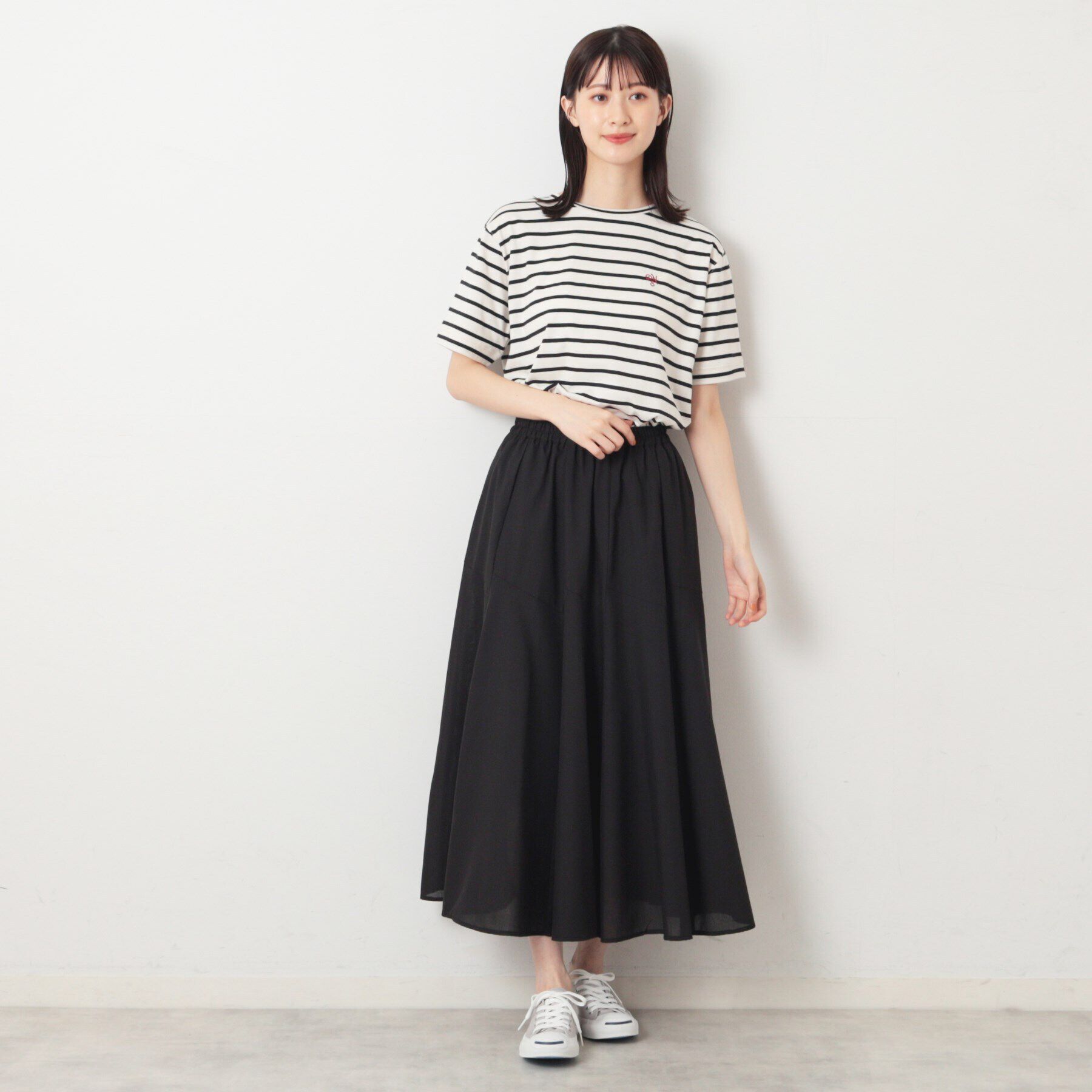 Dessin「【ウエストゴム・洗える】エアリーフレアースカート（XS～L）」|スカート|