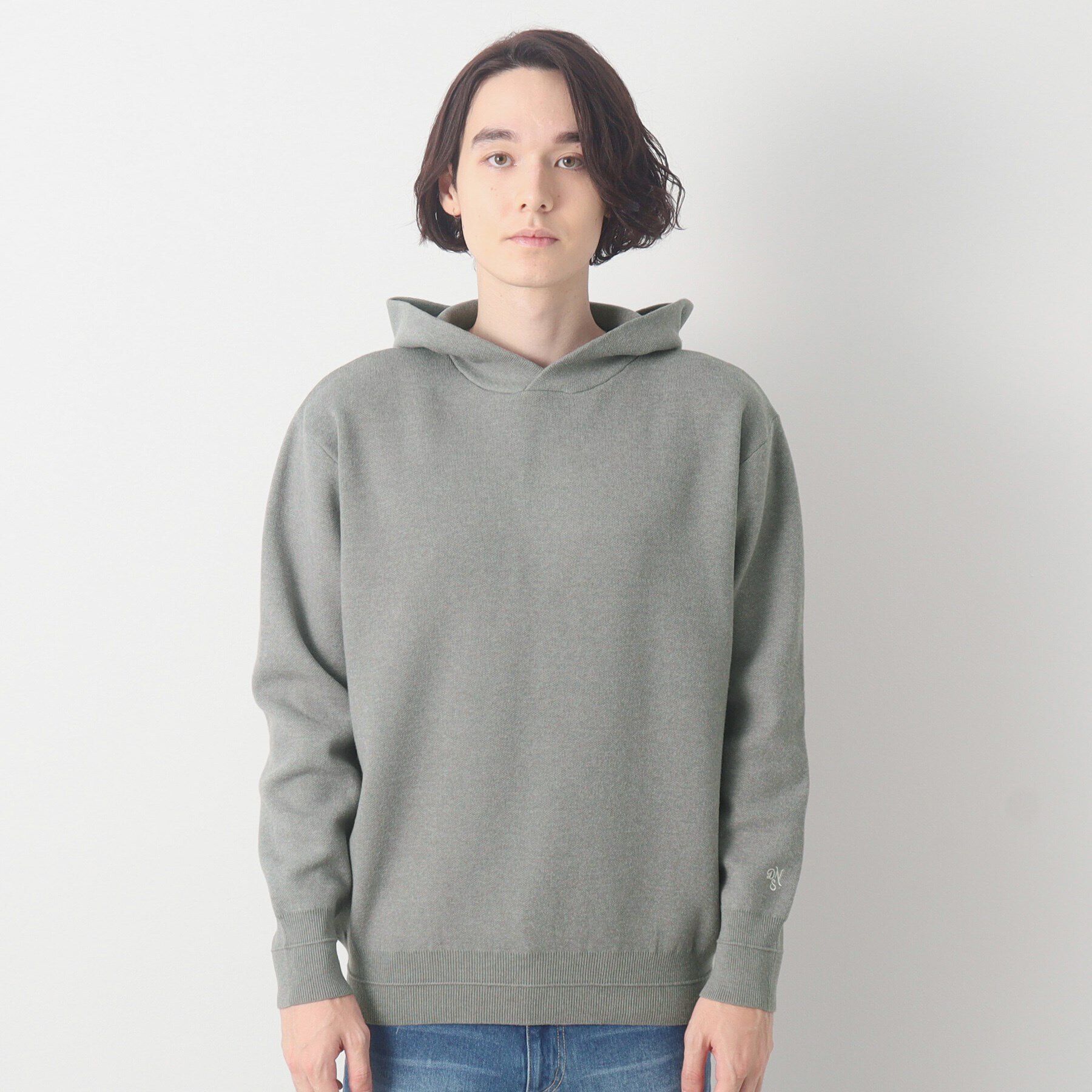 Dessin「フーデッドニットプルオーバー」|ニット・セーター|