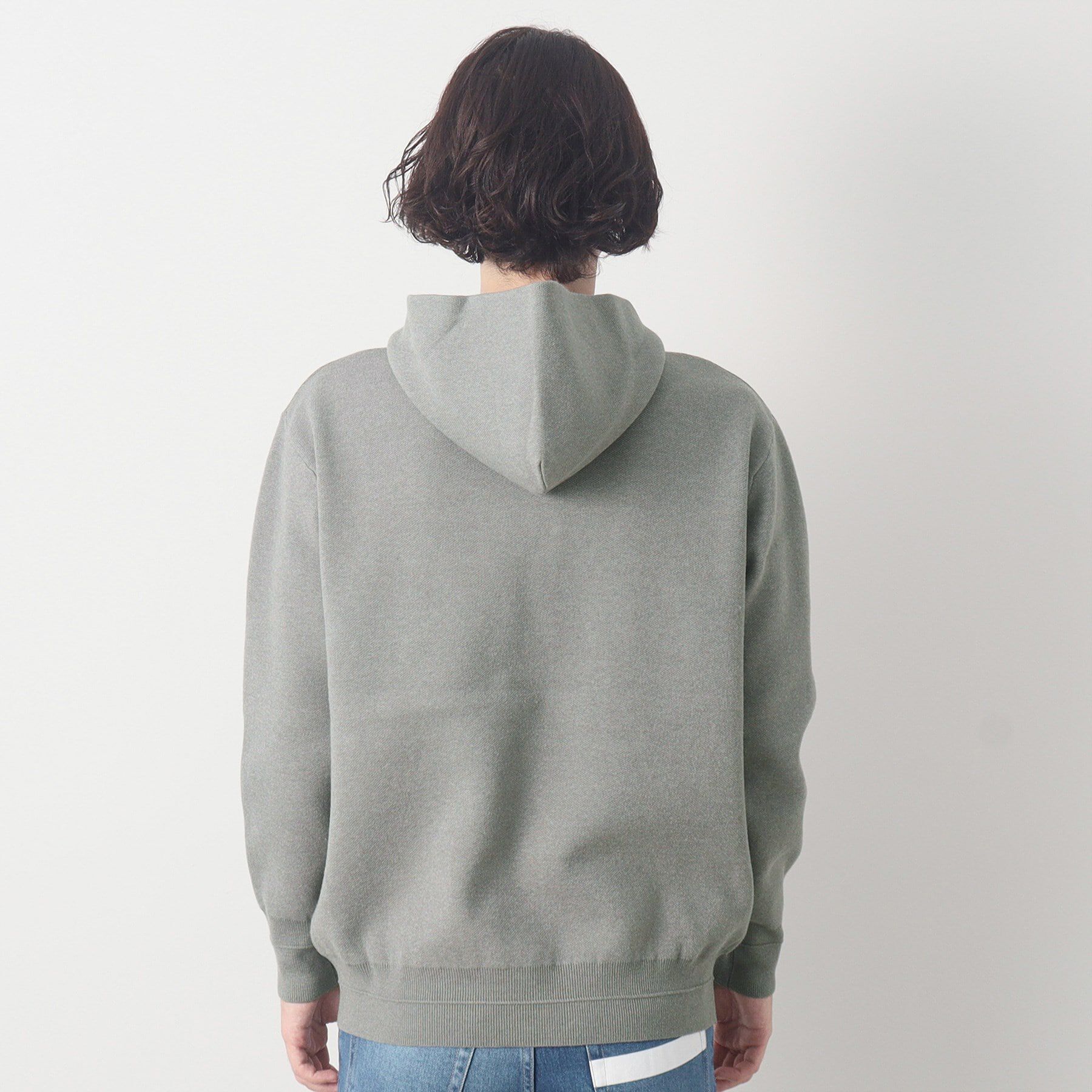 Dessin「フーデッドニットプルオーバー」|ニット・セーター|