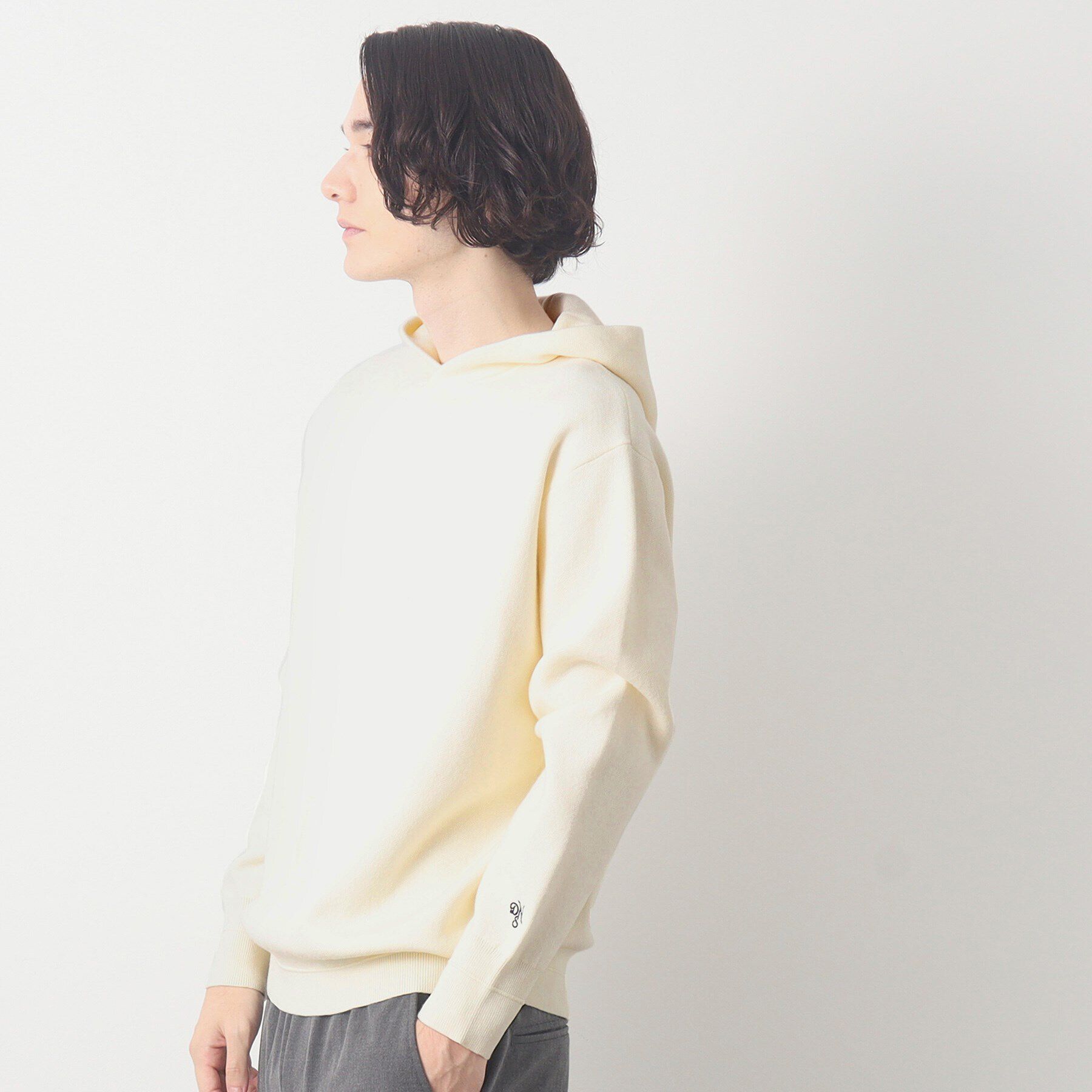 Dessin「フーデッドニットプルオーバー」|ニット・セーター|