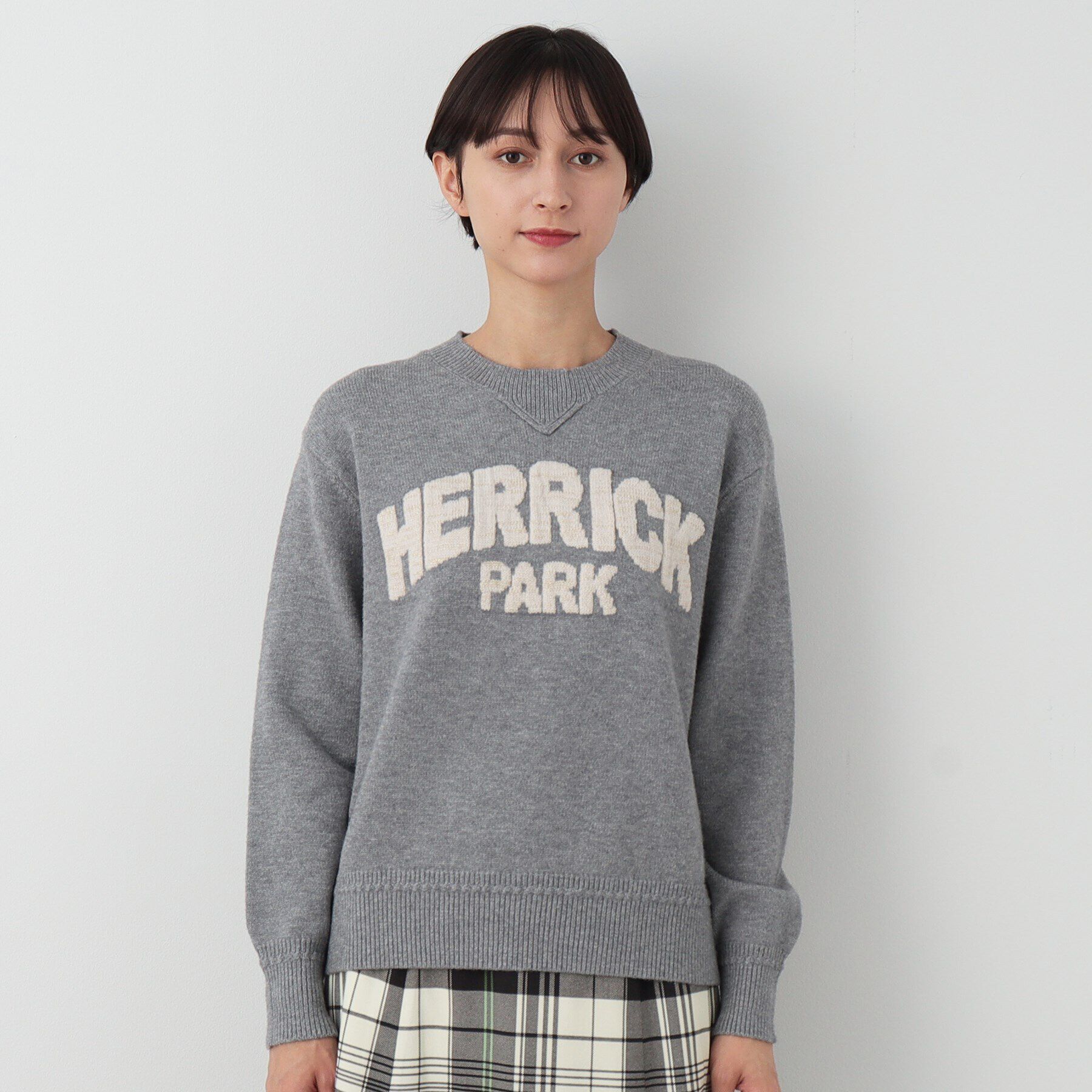 Dessin「【洗える】ラメロゴニット」|ニット・セーター|