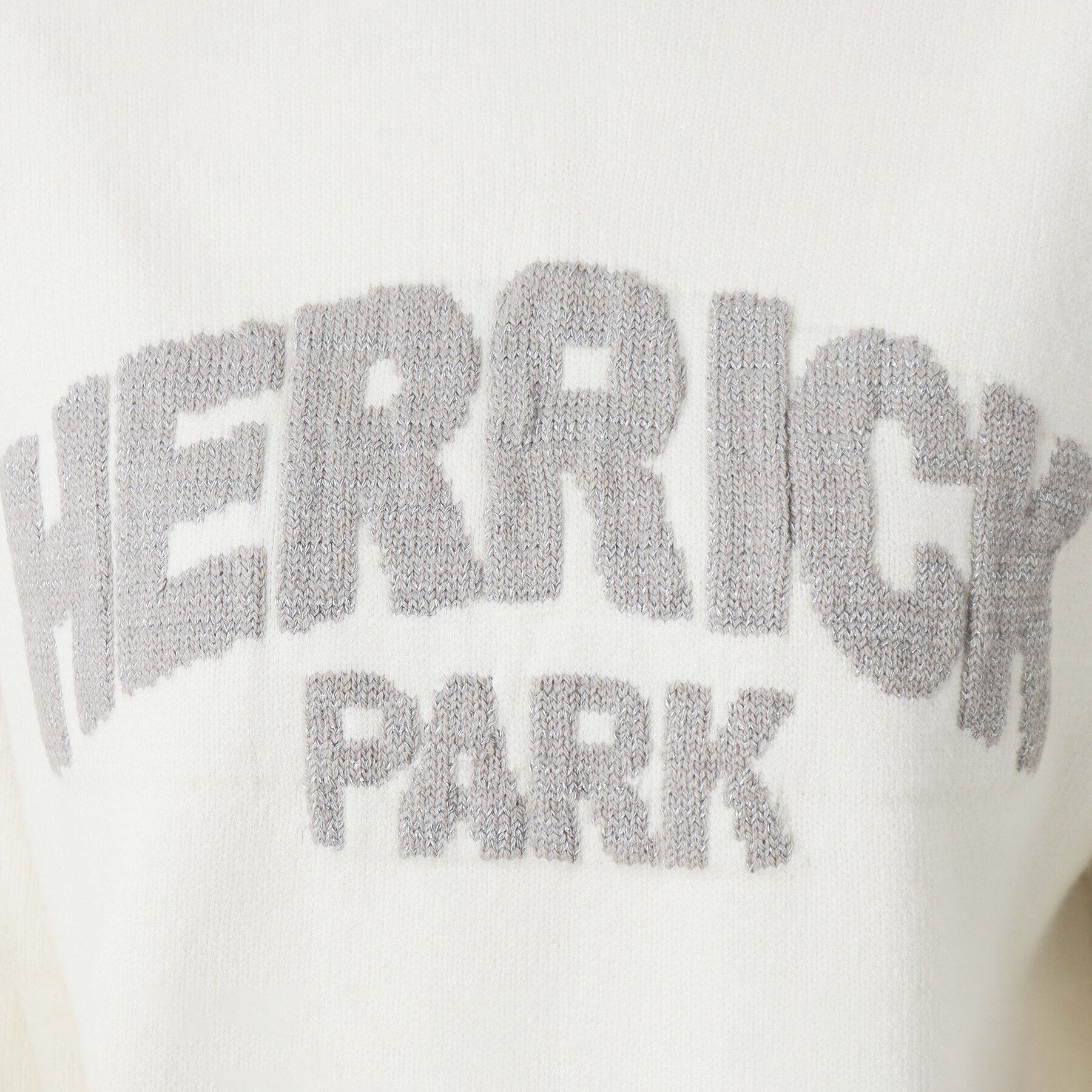 Dessin「【洗える】ラメロゴニット」|ニット・セーター|