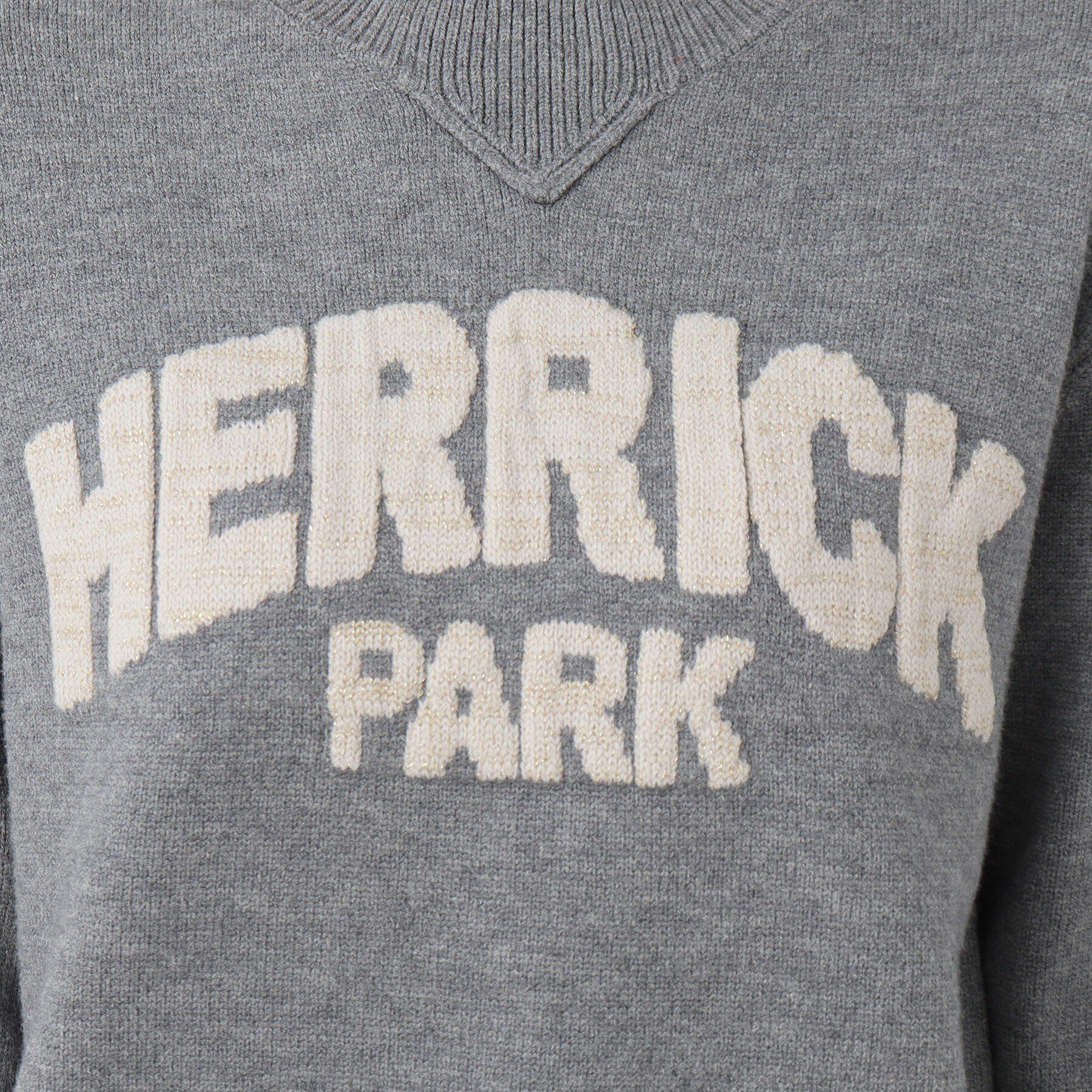 Dessin「【洗える】ラメロゴニット」|ニット・セーター|