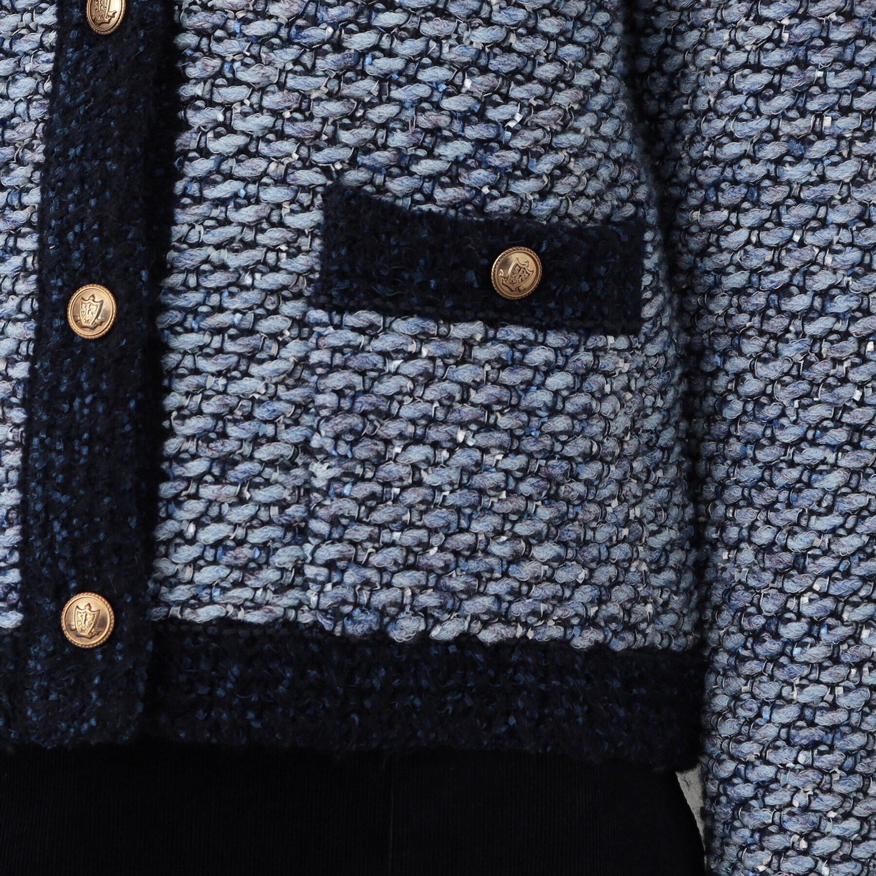 Dessin「ツイード調ニットジャケット」|カーディガン|