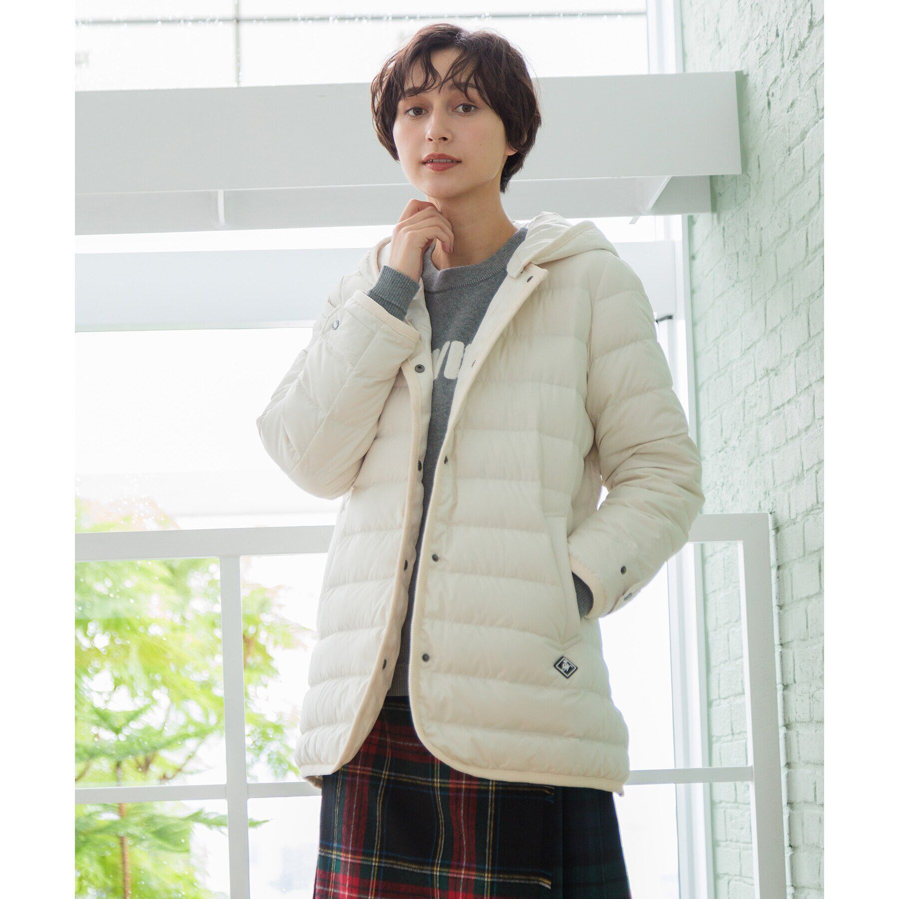 Dessin「【2WAY】ミュラーダウン（XS～L）」|ダウン|アイボリー(004)