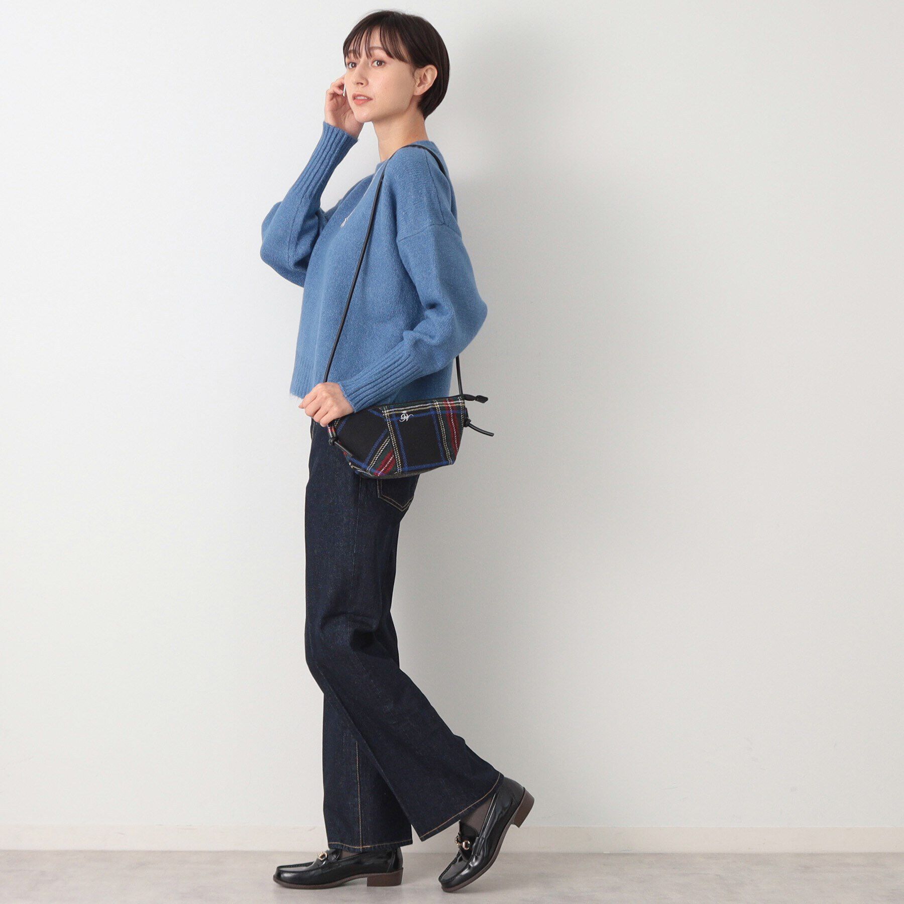 Dessin「チェックミニトートショルダー」|ショルダー・メッセンジャー|