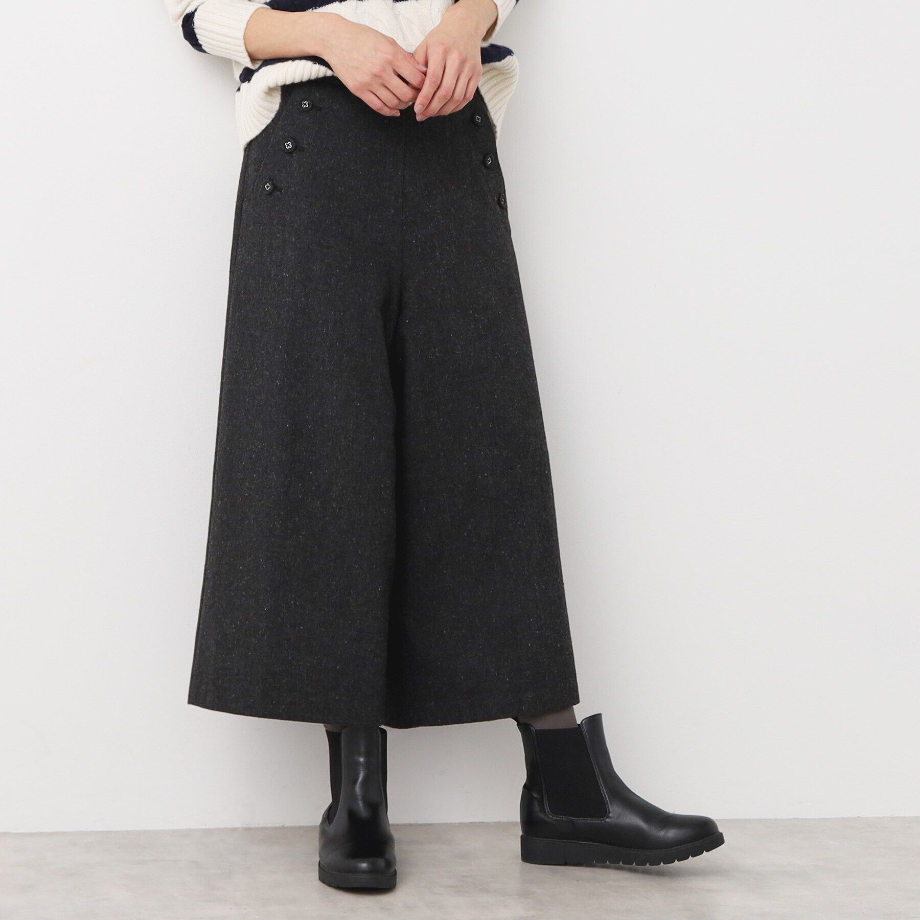 Dessin「【洗える・4サイズ展開】ツイードクロップドマリンパンツ（XS～L）」|その他|