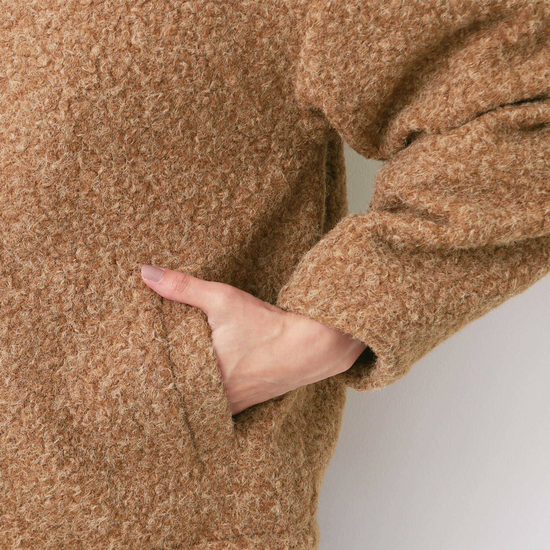 Dessin「フライス編みナッピングブルゾン」|ブルゾン・スタジャン|