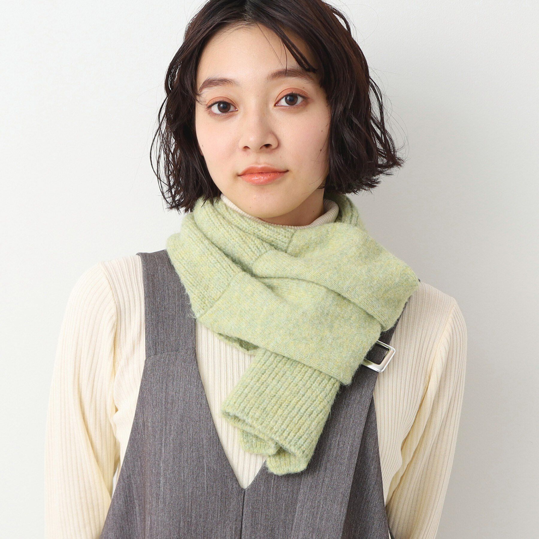 Dessin「メランジニットミニマフラー」|ストール|