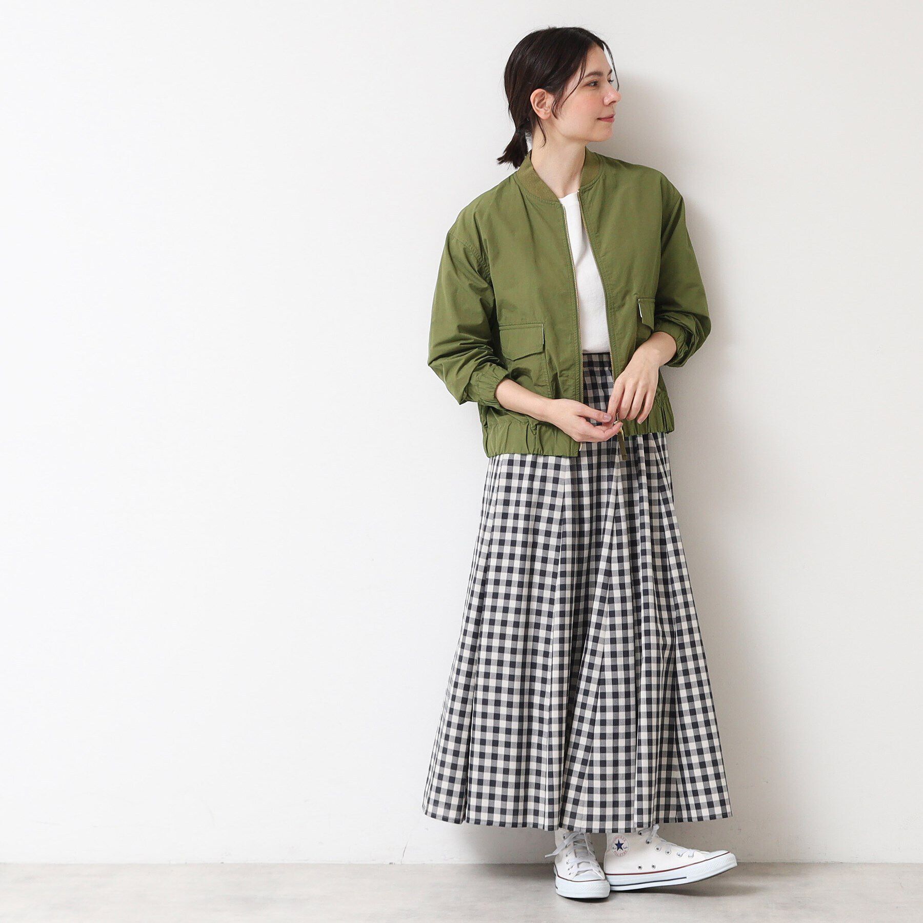 Dessin「【ユニセックス】リブブルゾン」|ブルゾン・スタジャン|