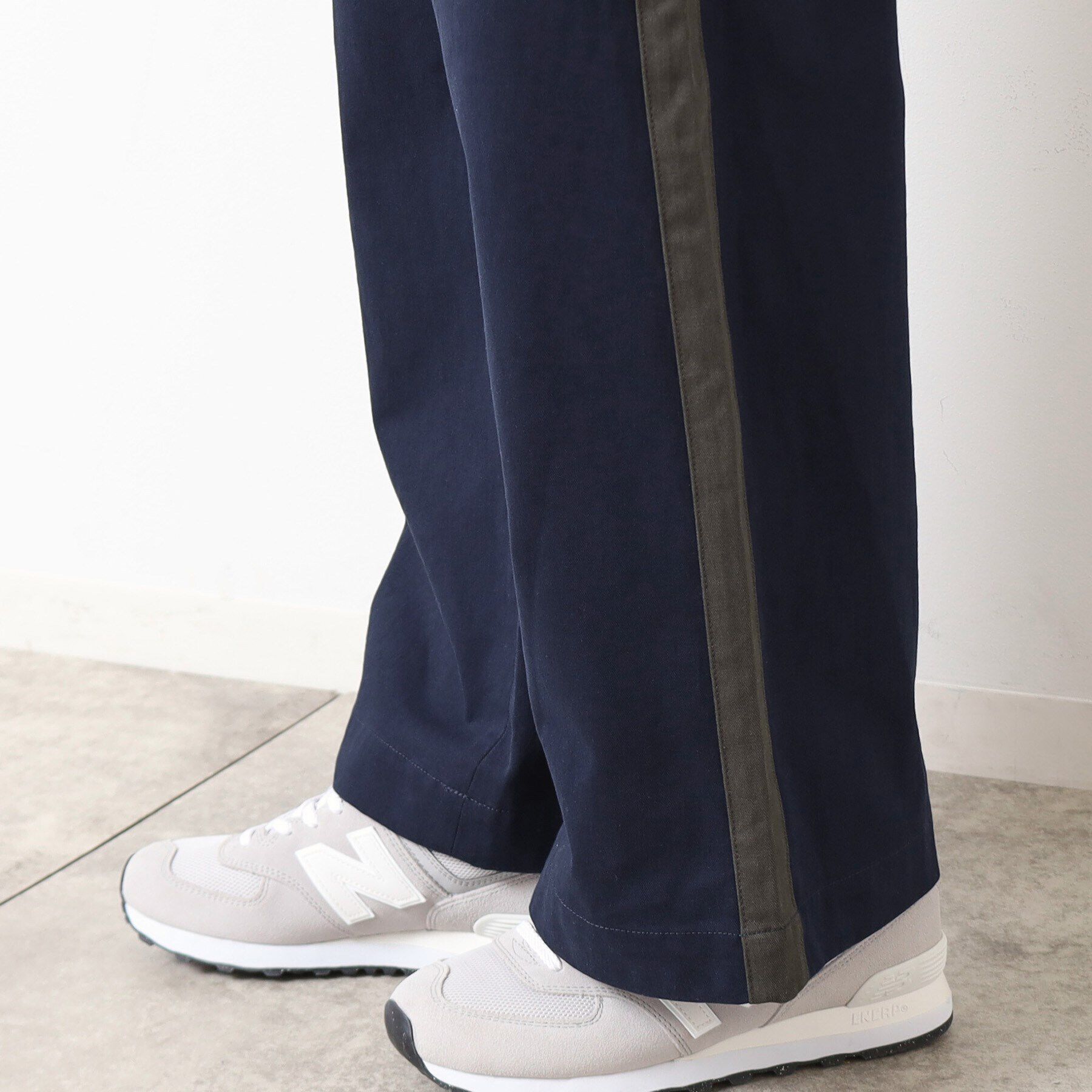 Dessin「【洗える】サイドライン入り切替ワイドパンツ」|その他|