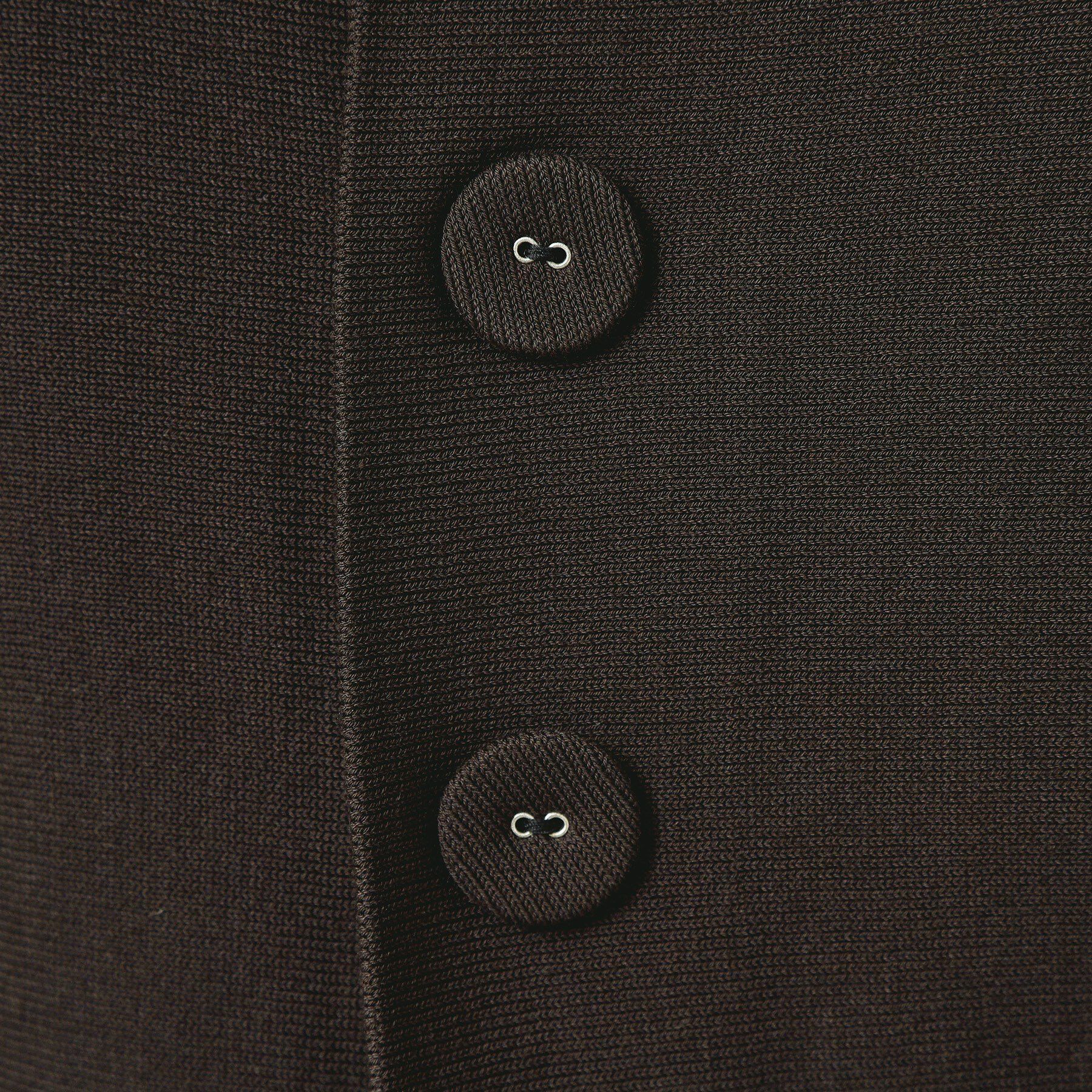 Dessin「【選べる7色展開・洗える】後ろボタンニットプルオーバー七分袖（XS～L）」|ニット・セーター|