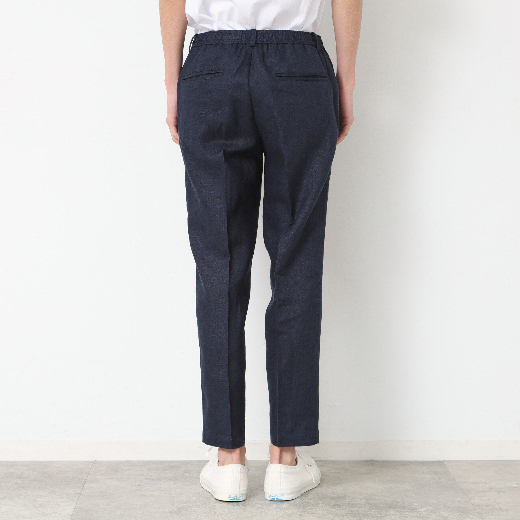 Dessin「【ウエストゴム・洗える】麻リラックスパンツ」|その他|