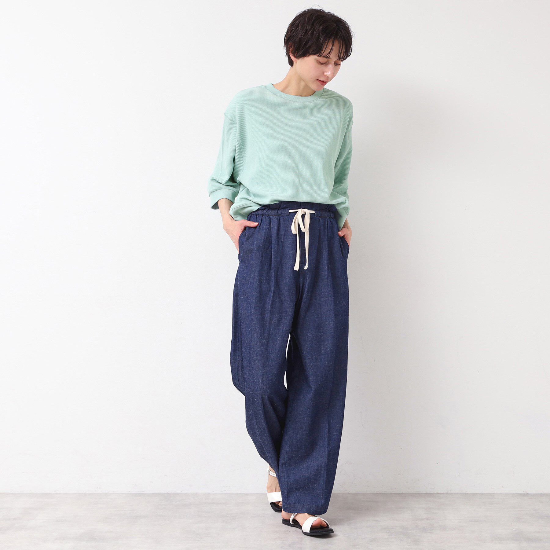 Dessin「【洗える】クルーネックカットソー」|Tシャツ・カットソー|