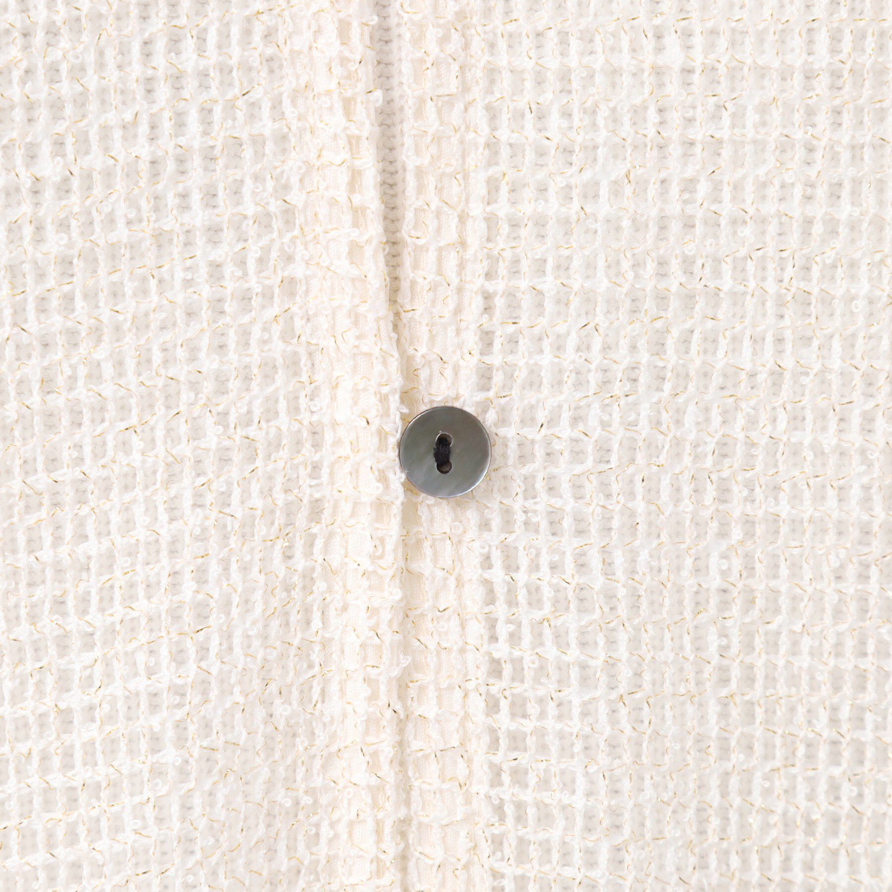 Dessin「【前後2WAY・洗える】ラメ入りオーバーサイズメッシュブラウス」|シャツ・ブラウス|