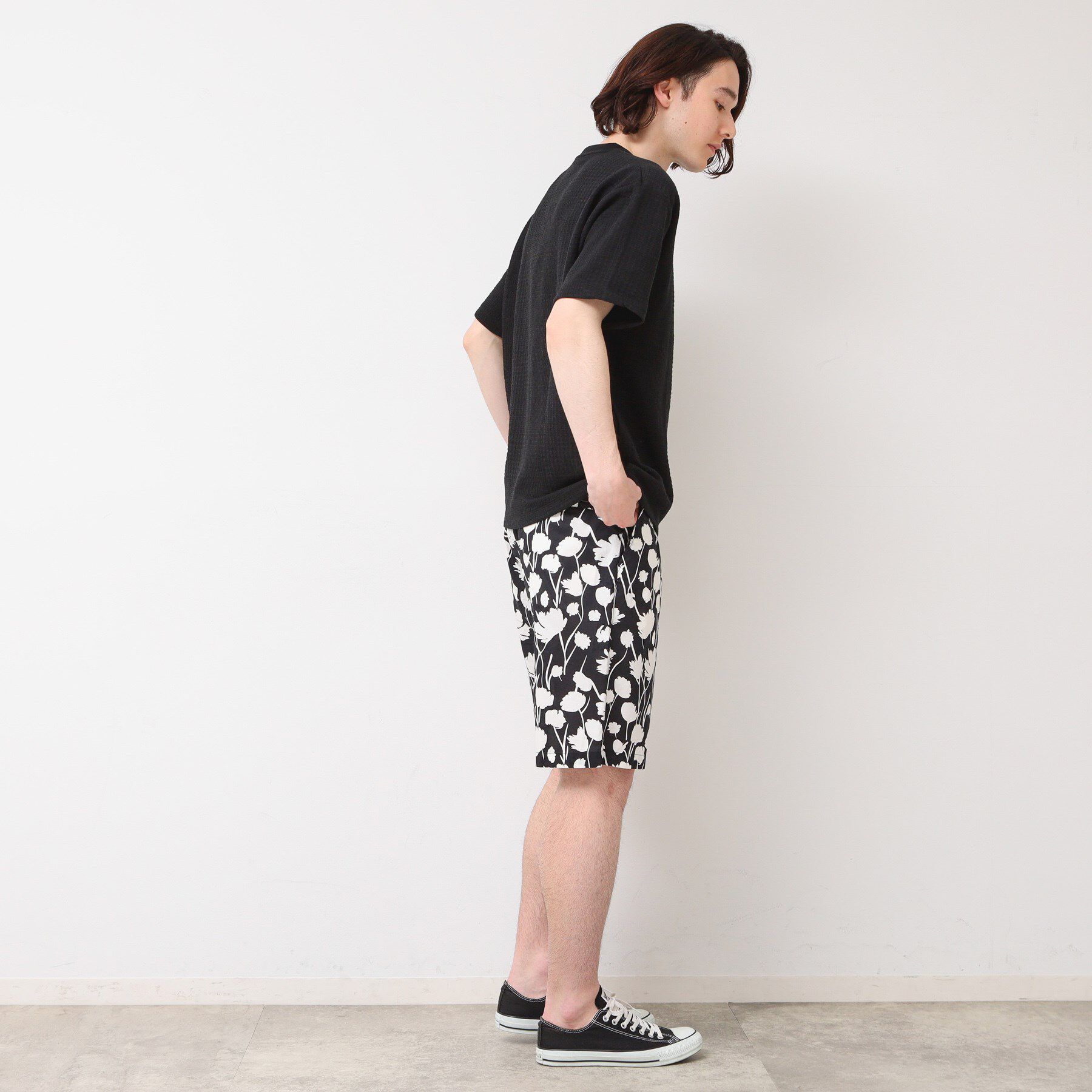 Dessin「【リンクコーデ・ウエストゴム】フラワープリントパンツ」|その他|