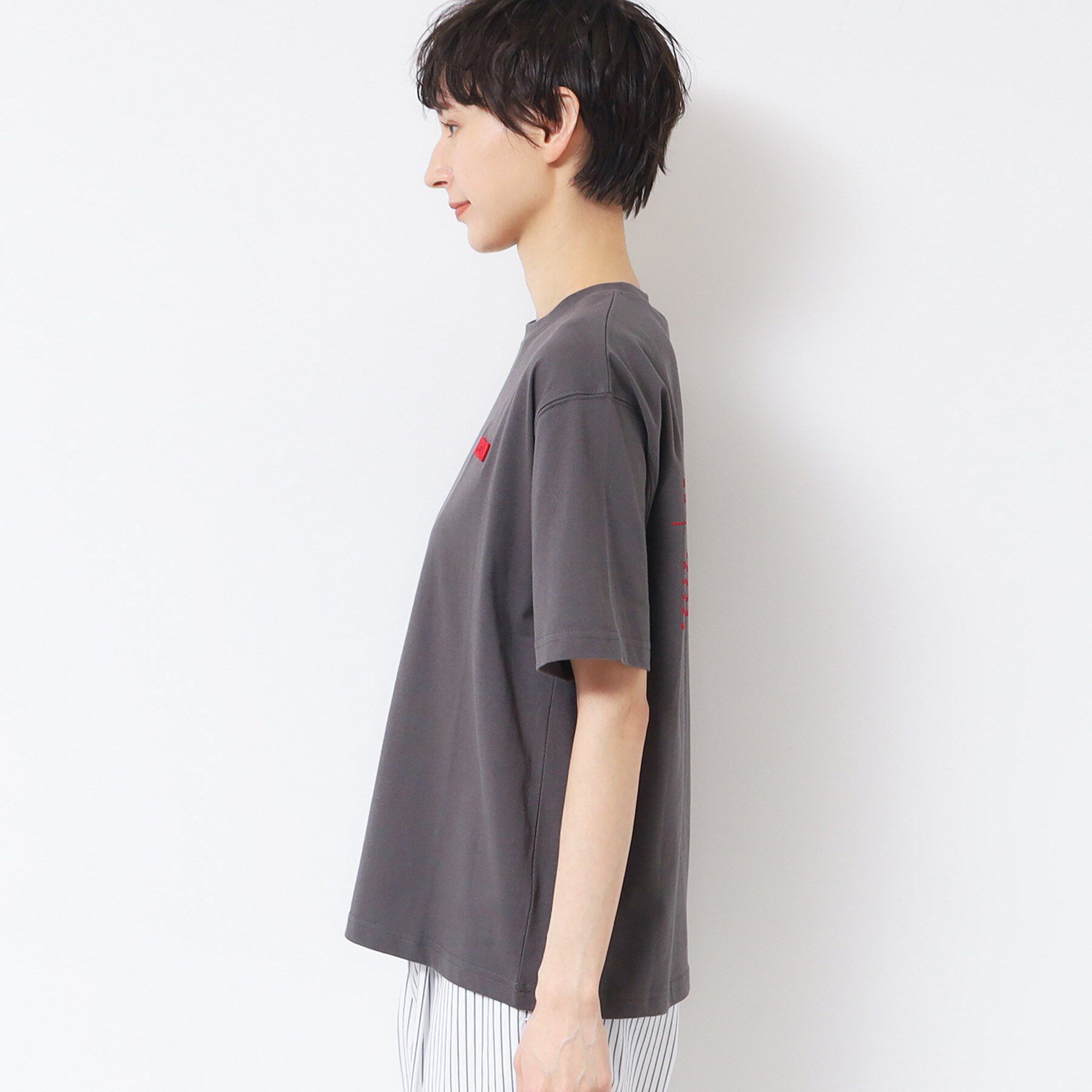 Dessin「【ユニセックス・洗える】タフティングTシャツ」|Tシャツ・カットソー|